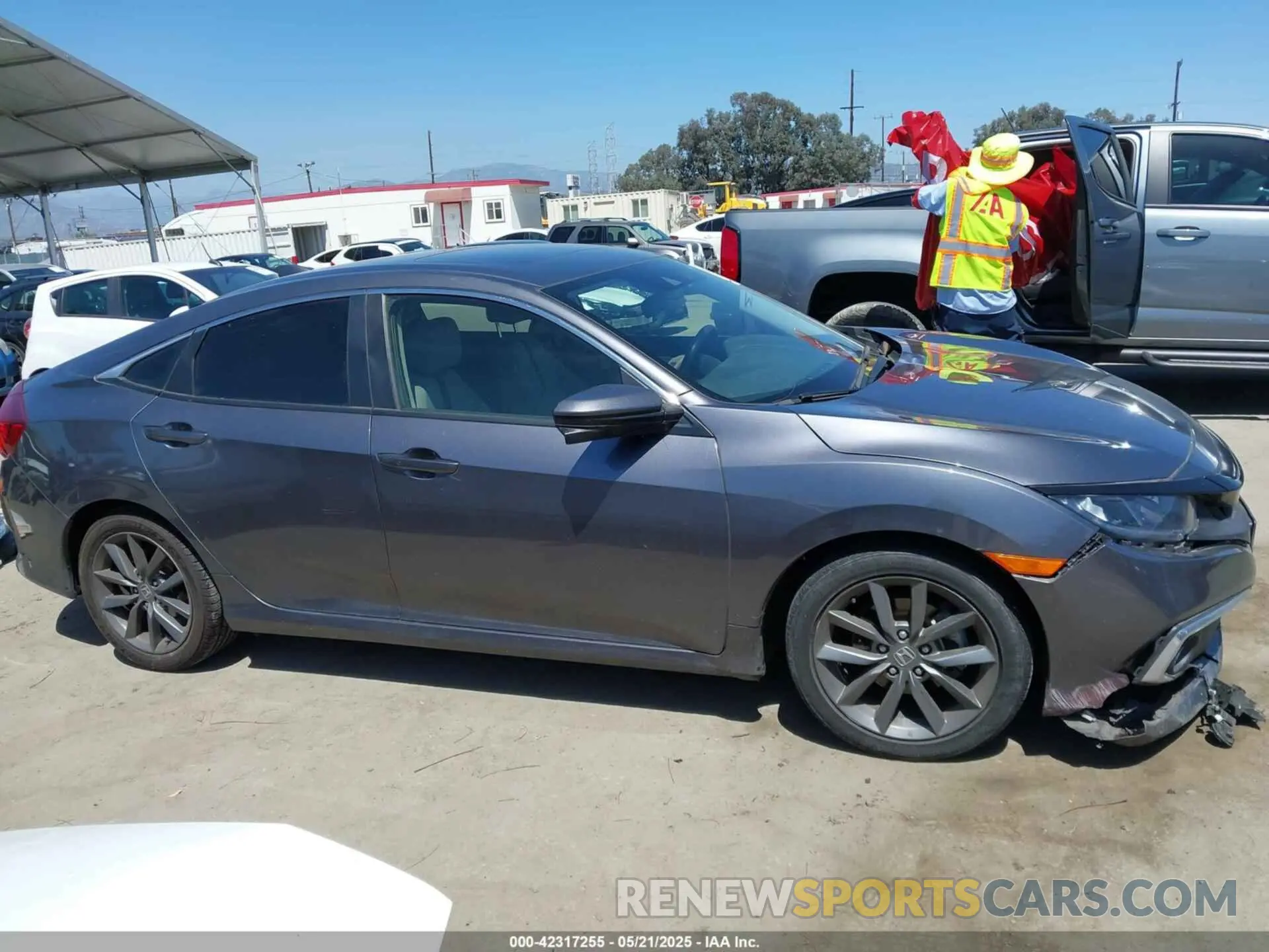12 Photograph of a damaged car JHMFC1F30KX006897 HONDA CIVIC 2019