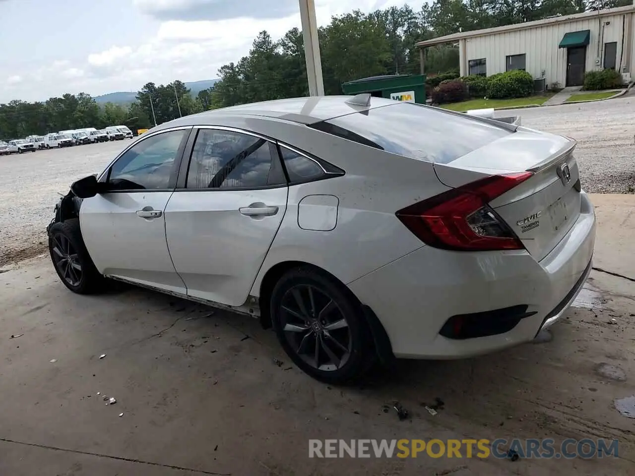 2 Photograph of a damaged car JHMFC1F30KX012781 HONDA CIVIC 2019