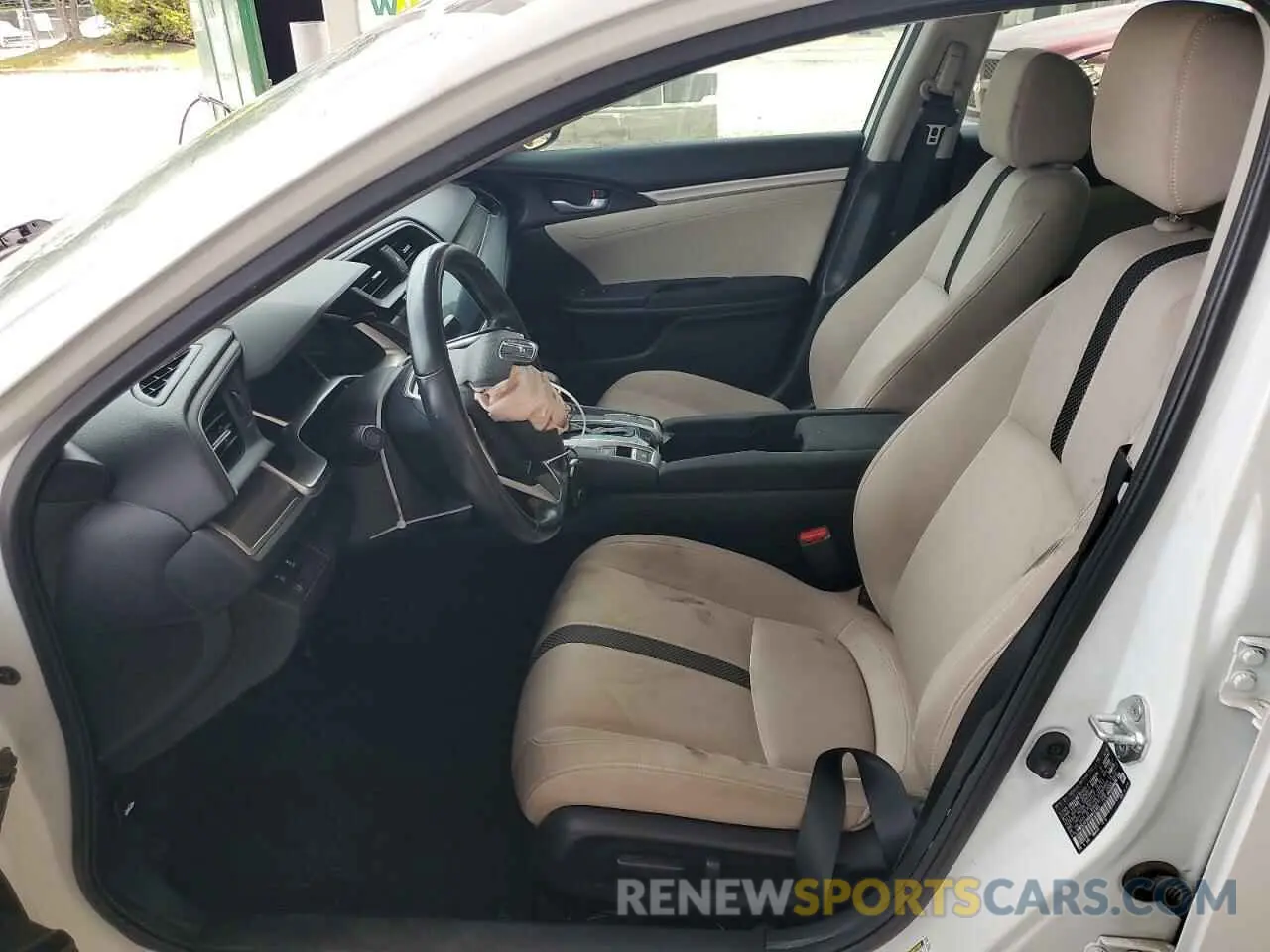 7 Photograph of a damaged car JHMFC1F30KX012781 HONDA CIVIC 2019