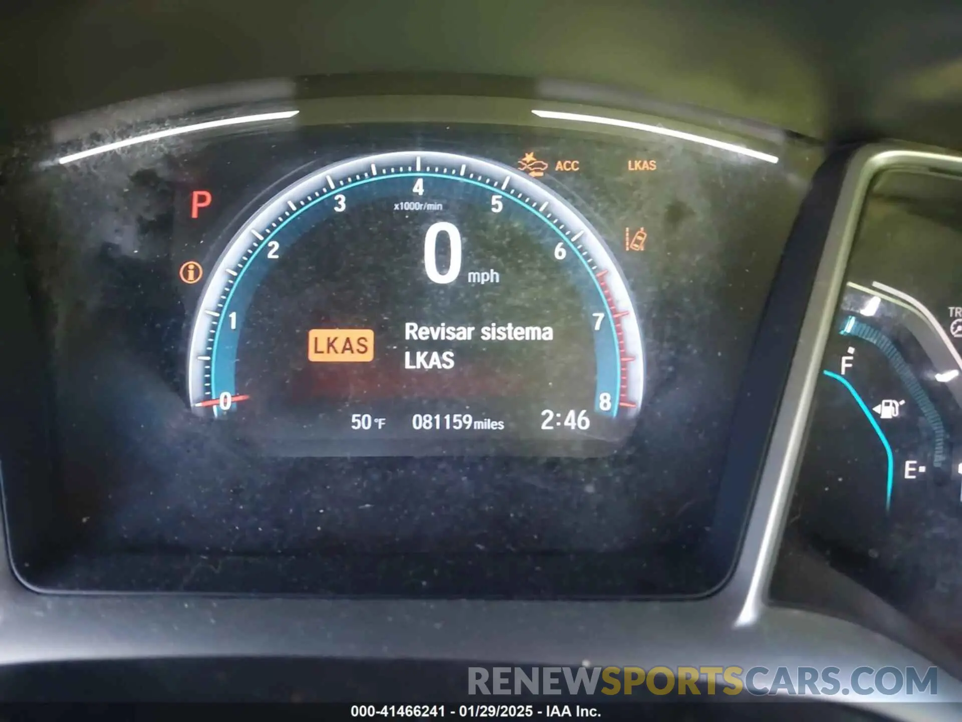 16 Photograph of a damaged car JHMFC1F31KX007184 HONDA CIVIC 2019