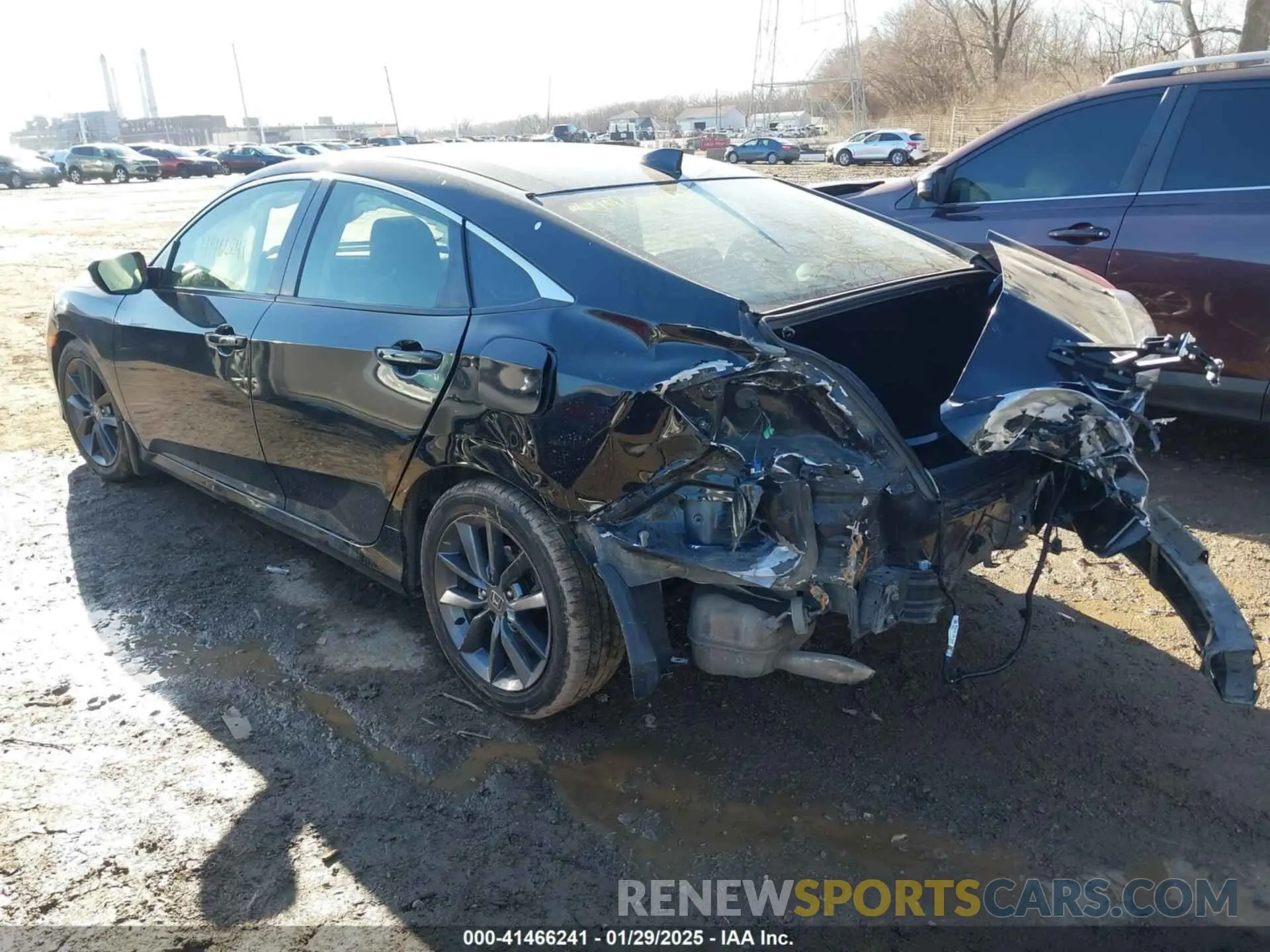 3 Photograph of a damaged car JHMFC1F31KX007184 HONDA CIVIC 2019