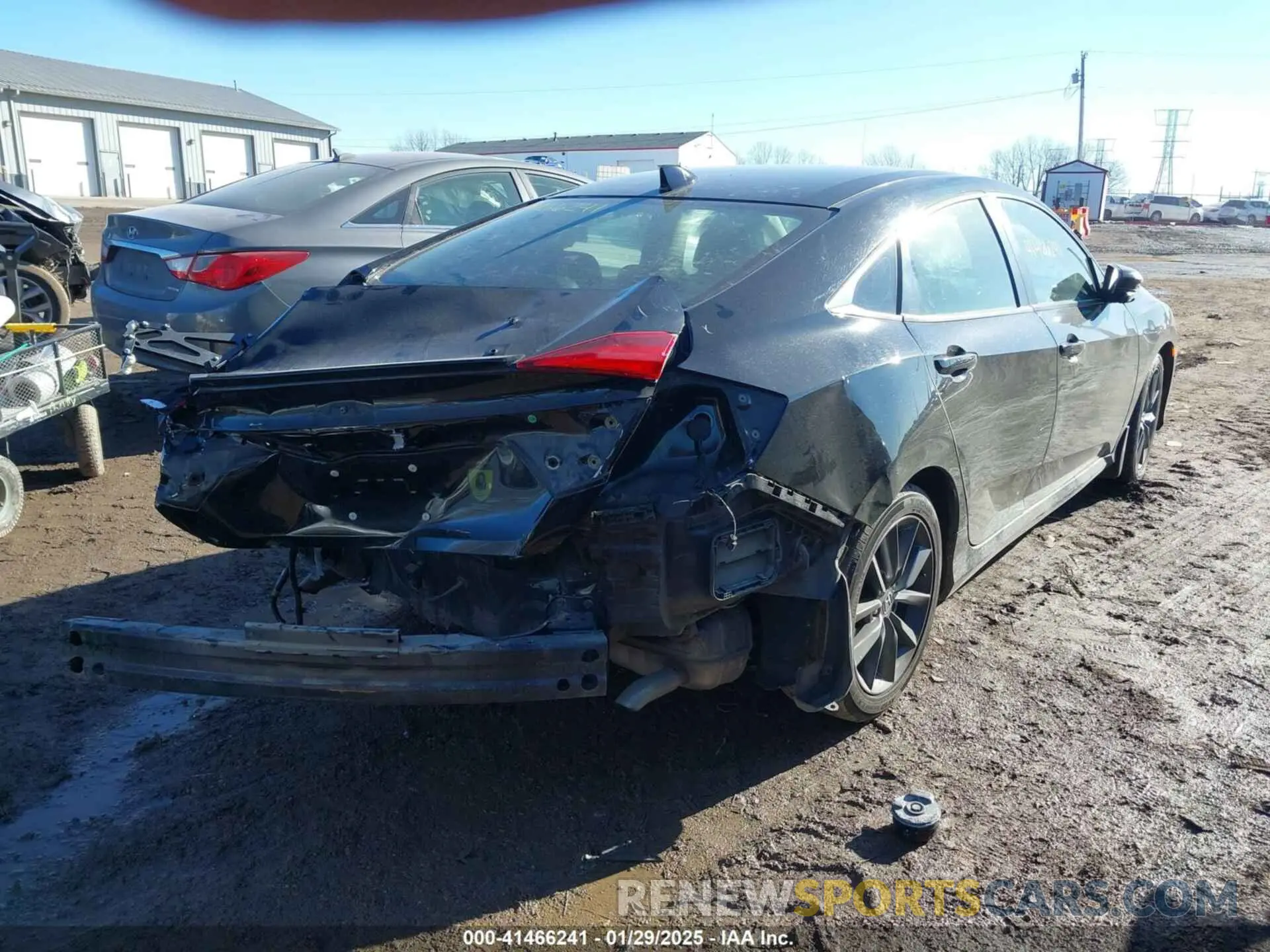 6 Photograph of a damaged car JHMFC1F31KX007184 HONDA CIVIC 2019