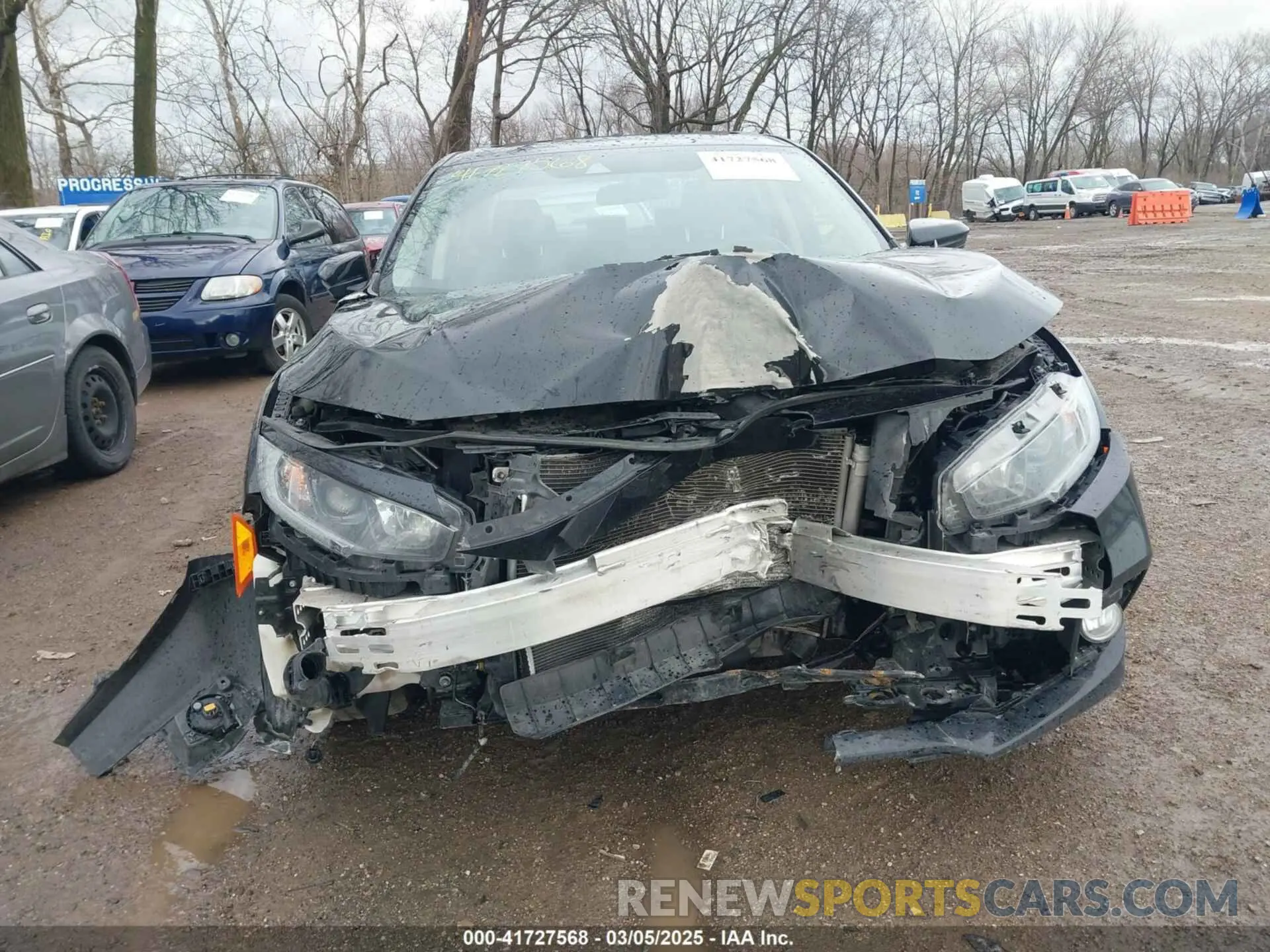 12 Фотография поврежденного автомобиля JHMFC1F32KX001734 HONDA CIVIC 2019