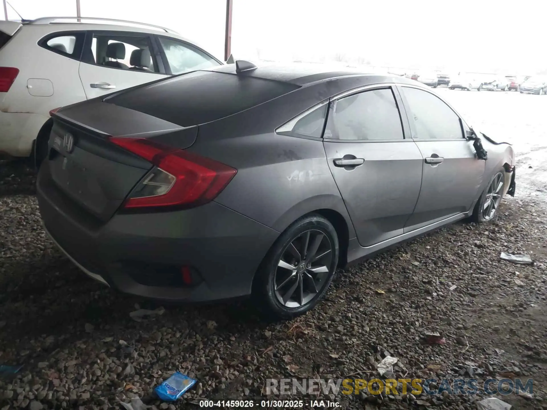 4 Фотография поврежденного автомобиля JHMFC1F32KX011485 HONDA CIVIC 2019