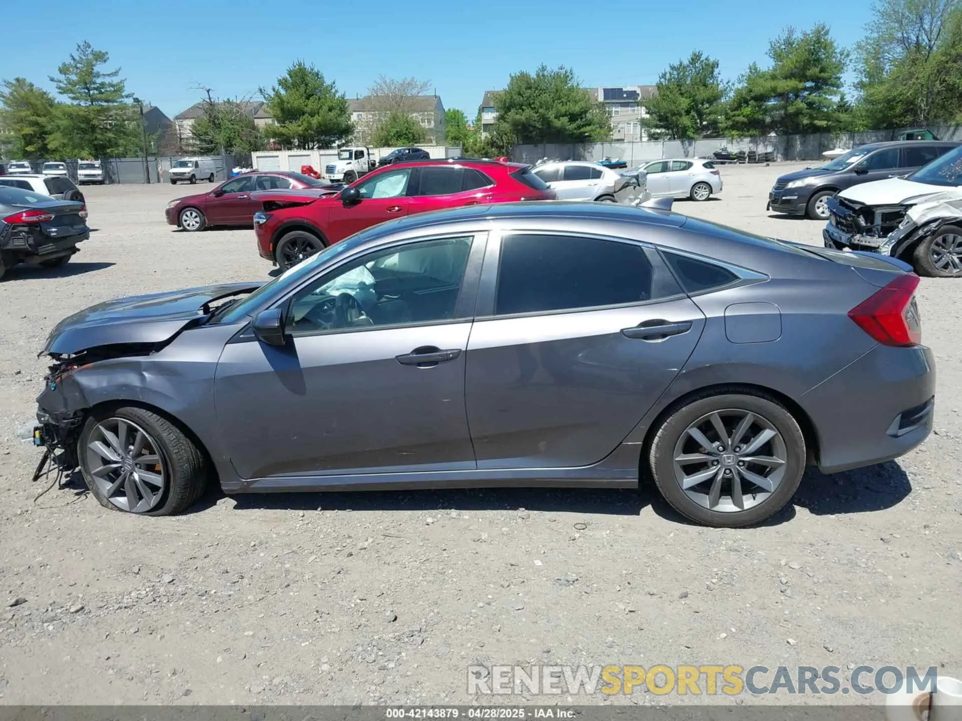 14 Фотография поврежденного автомобиля JHMFC1F35KX010508 HONDA CIVIC 2019