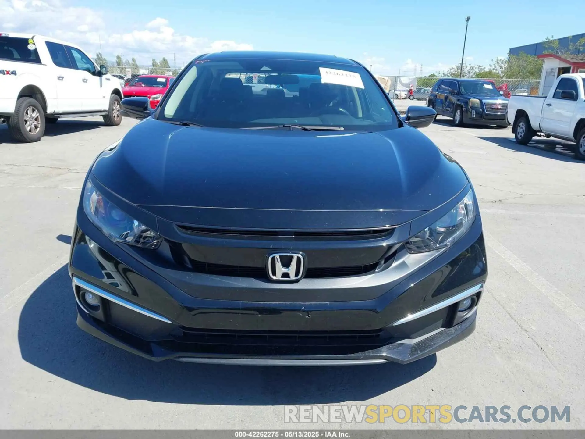 11 Photograph of a damaged car JHMFC1F35KX010539 HONDA CIVIC 2019