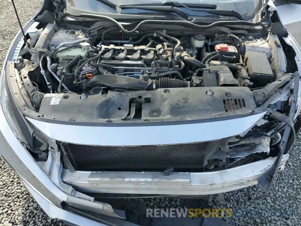 11 Photograph of a damaged car JHMFC1F35KX011853 HONDA CIVIC 2019