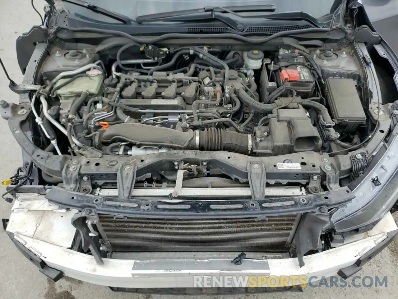 11 Photograph of a damaged car JHMFC1F36KX008864 HONDA CIVIC 2019