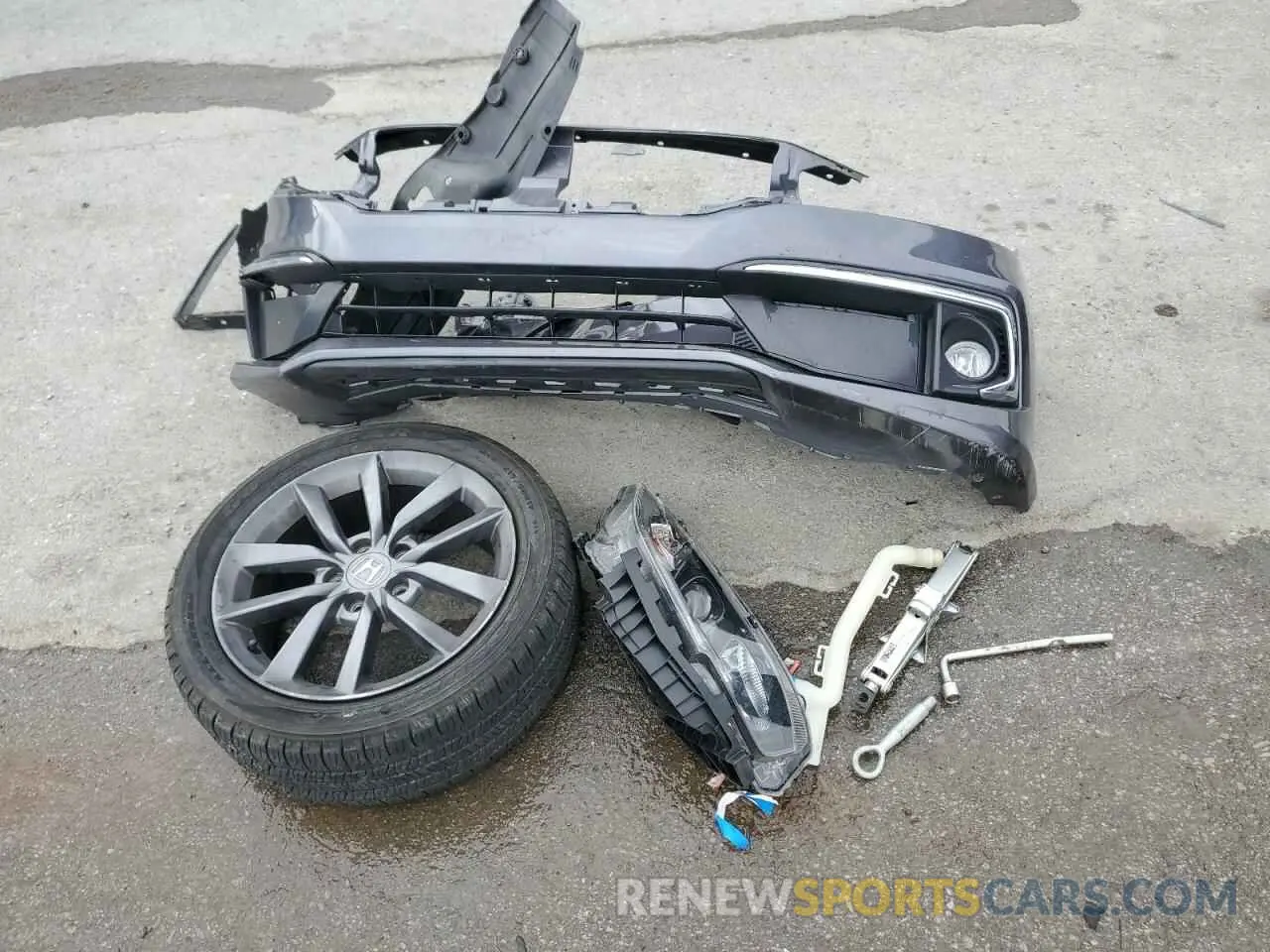 12 Photograph of a damaged car JHMFC1F36KX008864 HONDA CIVIC 2019