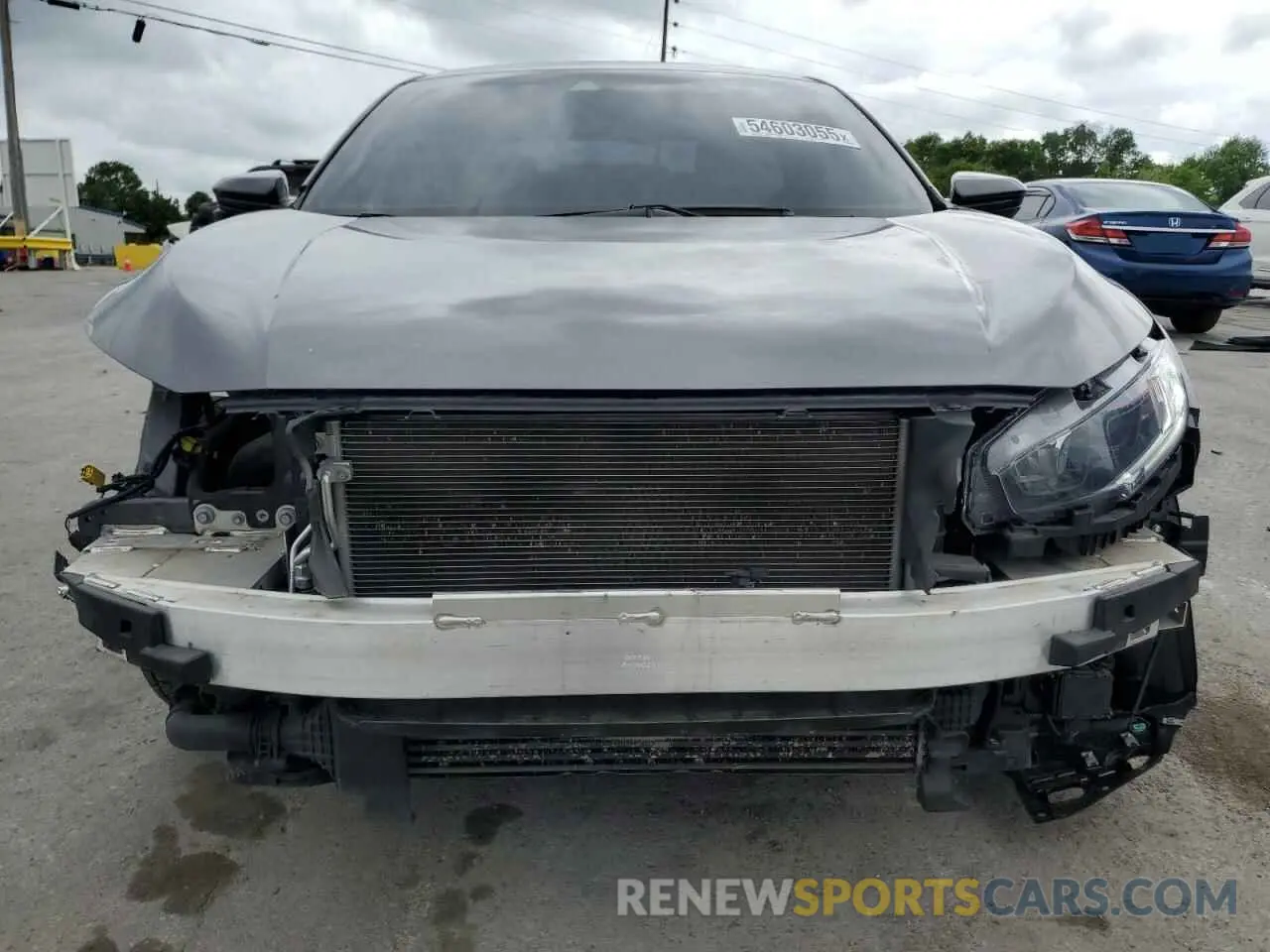 5 Photograph of a damaged car JHMFC1F36KX008864 HONDA CIVIC 2019