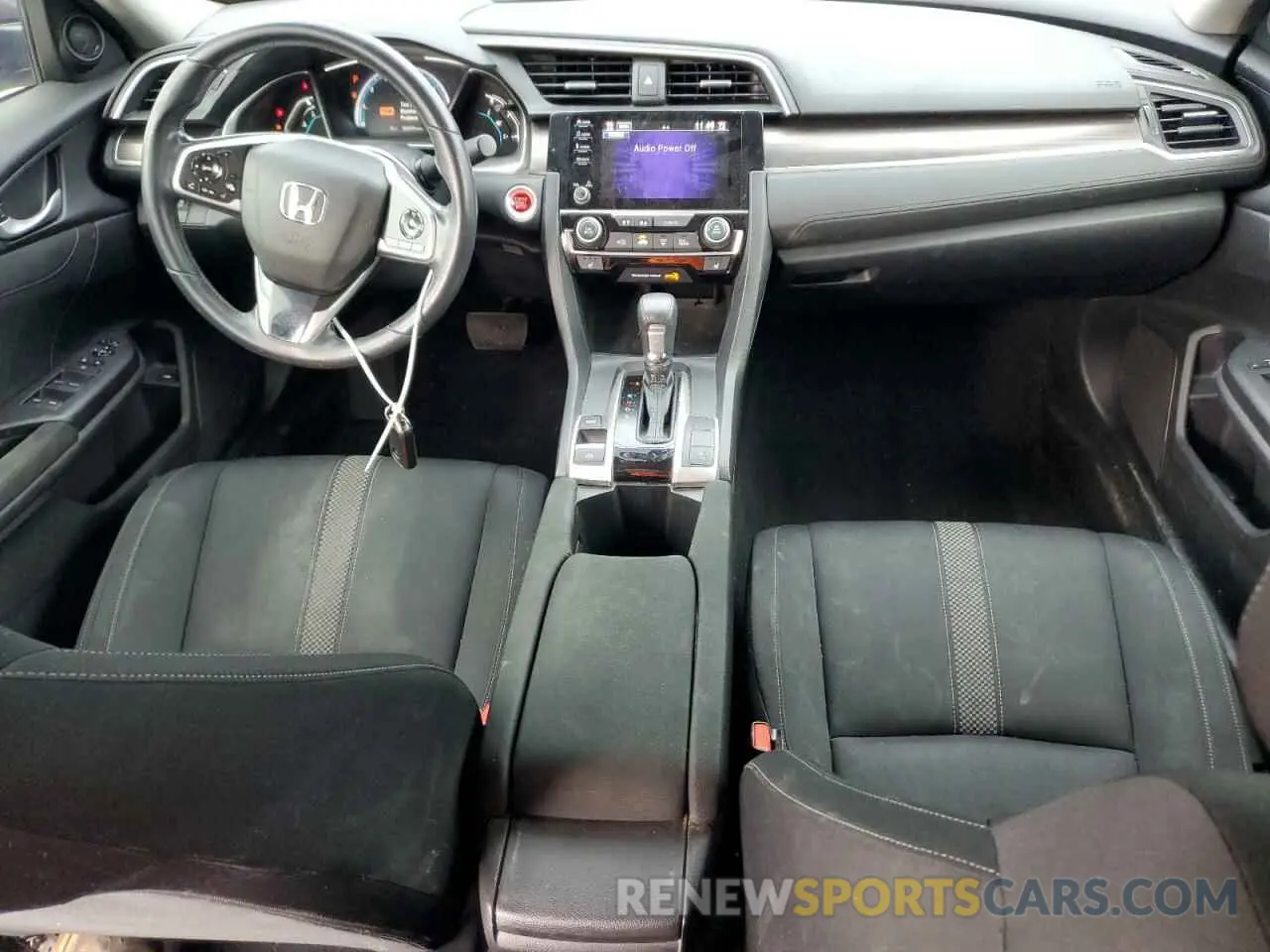 8 Photograph of a damaged car JHMFC1F36KX008864 HONDA CIVIC 2019