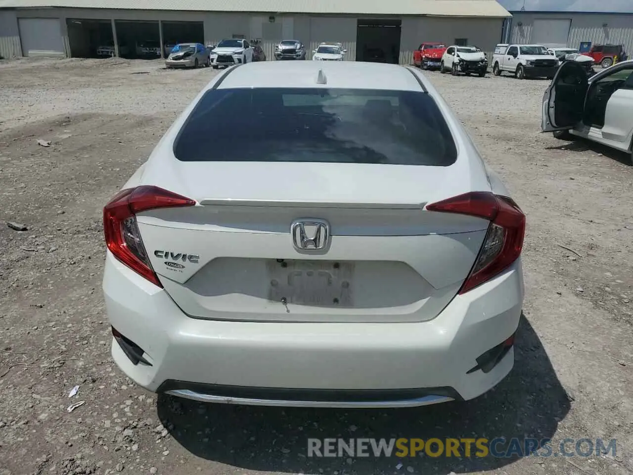 6 Photograph of a damaged car JHMFC1F37KX011997 HONDA CIVIC 2019