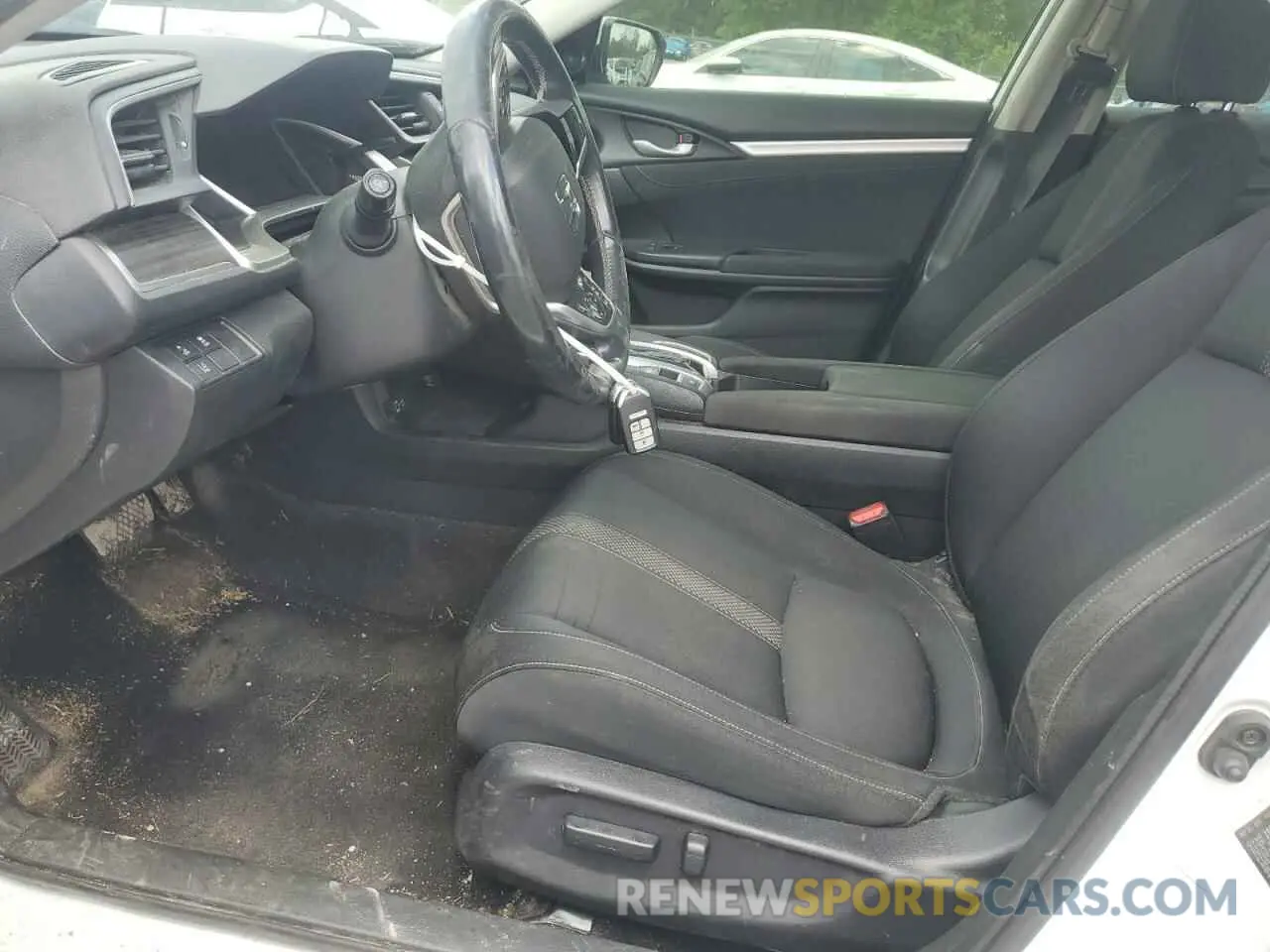 7 Photograph of a damaged car JHMFC1F37KX011997 HONDA CIVIC 2019