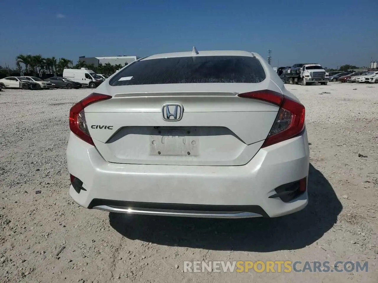 6 Фотография поврежденного автомобиля JHMFC1F37KX012051 HONDA CIVIC 2019