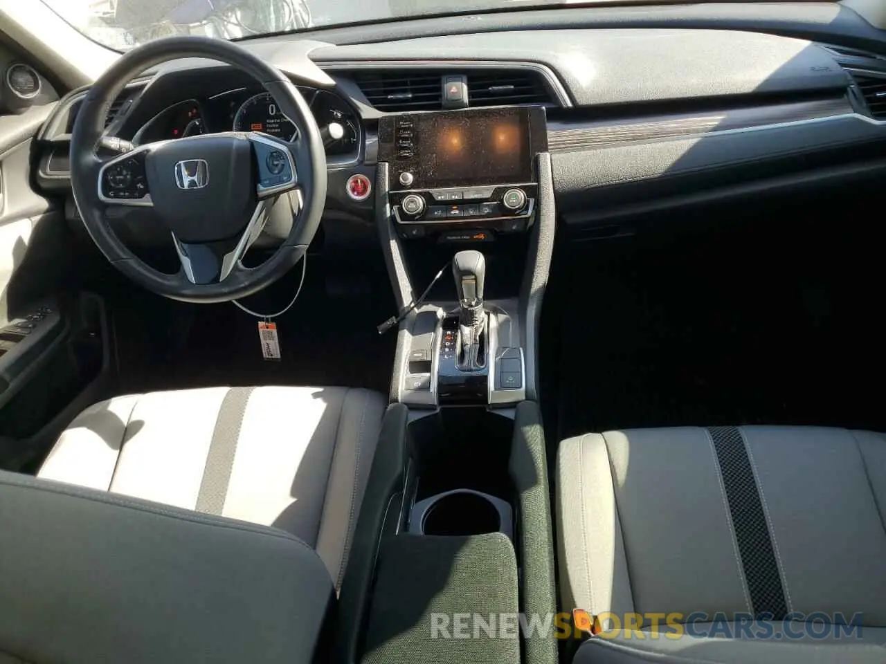 8 Фотография поврежденного автомобиля JHMFC1F37KX014236 HONDA CIVIC 2019
