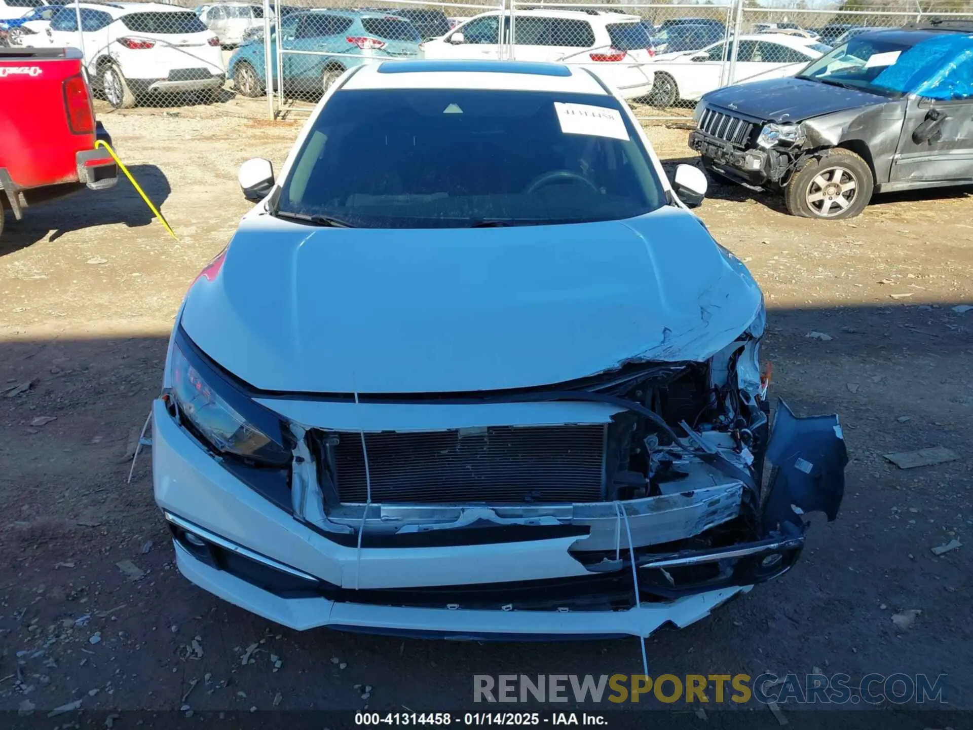 12 Фотография поврежденного автомобиля JHMFC1F39KX003593 HONDA CIVIC 2019