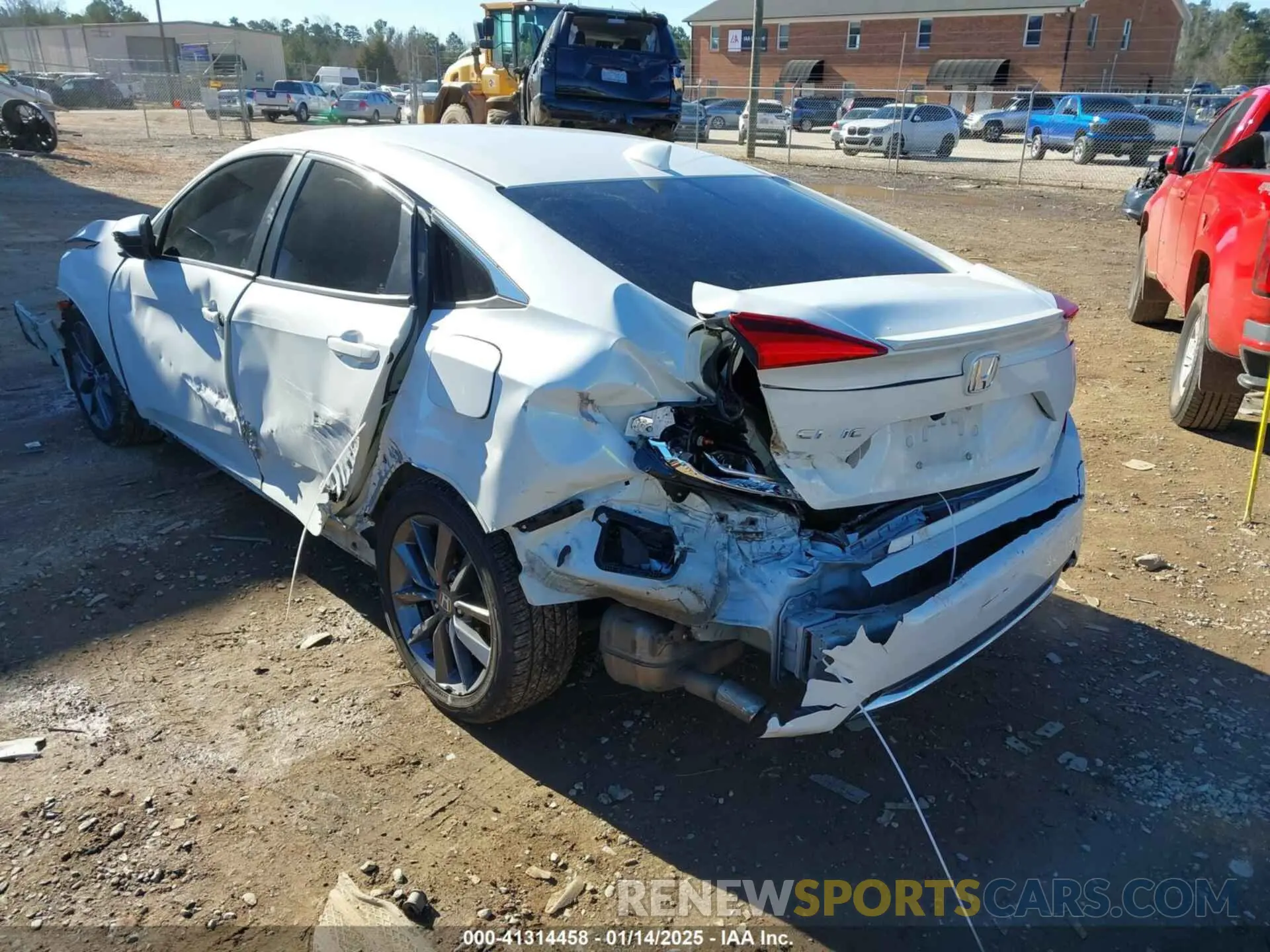 3 Фотография поврежденного автомобиля JHMFC1F39KX003593 HONDA CIVIC 2019