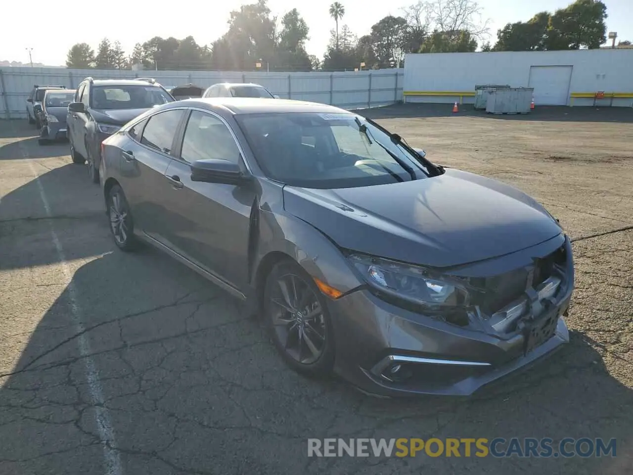4 Photograph of a damaged car JHMFC1F39KX009894 HONDA CIVIC 2019
