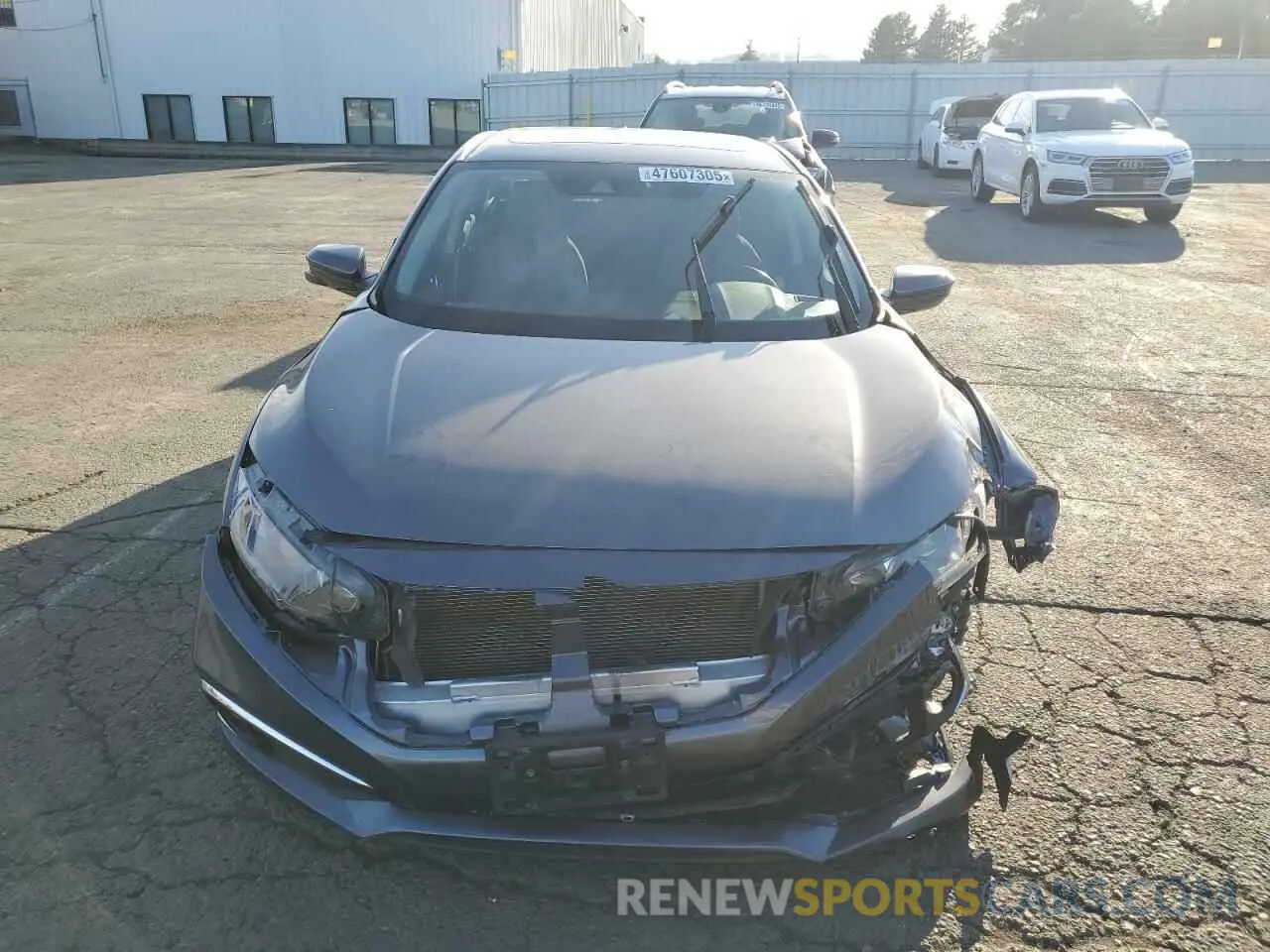 5 Photograph of a damaged car JHMFC1F39KX009894 HONDA CIVIC 2019