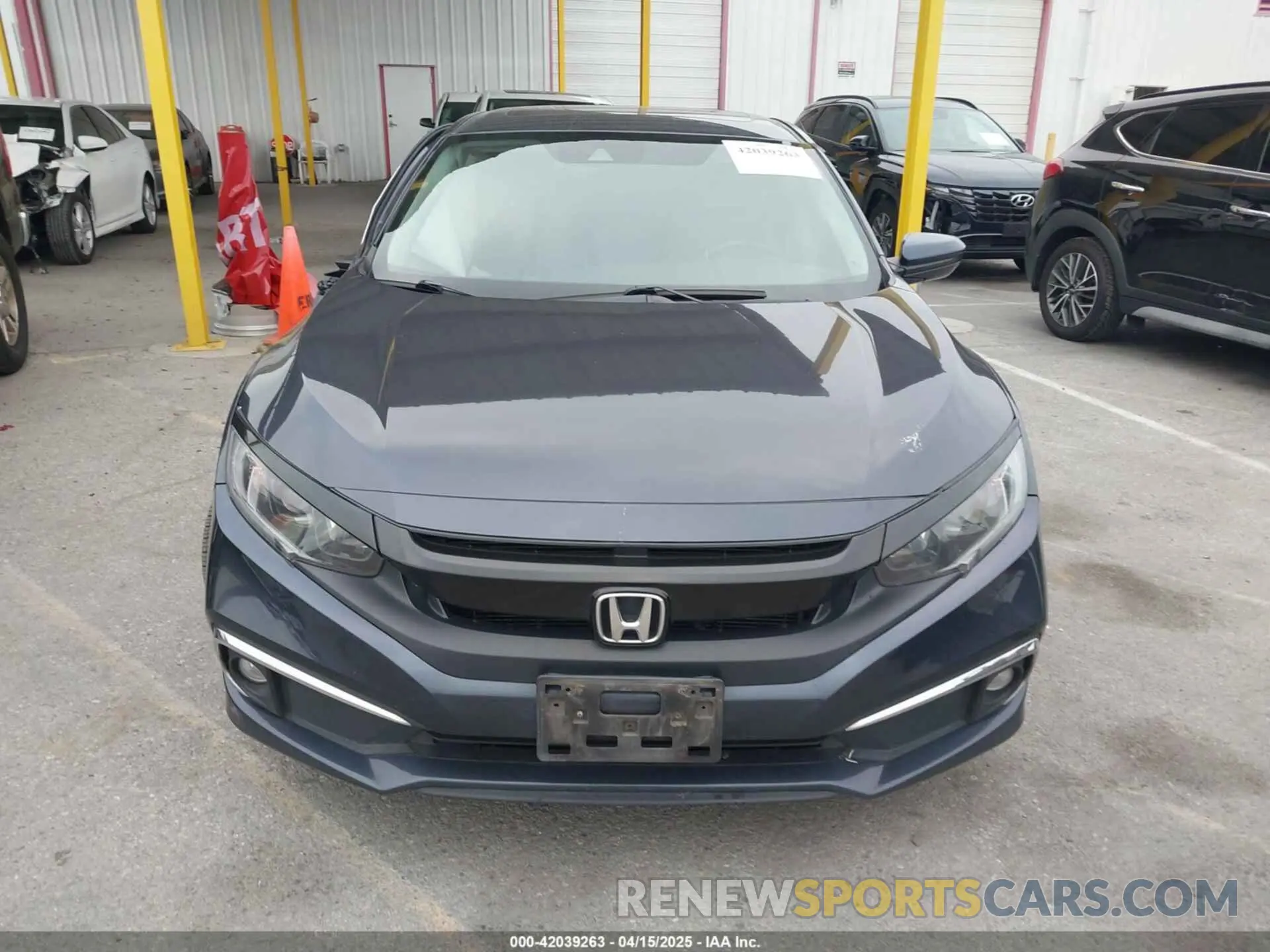 12 Фотография поврежденного автомобиля JHMFC1F3XKX014103 HONDA CIVIC 2019
