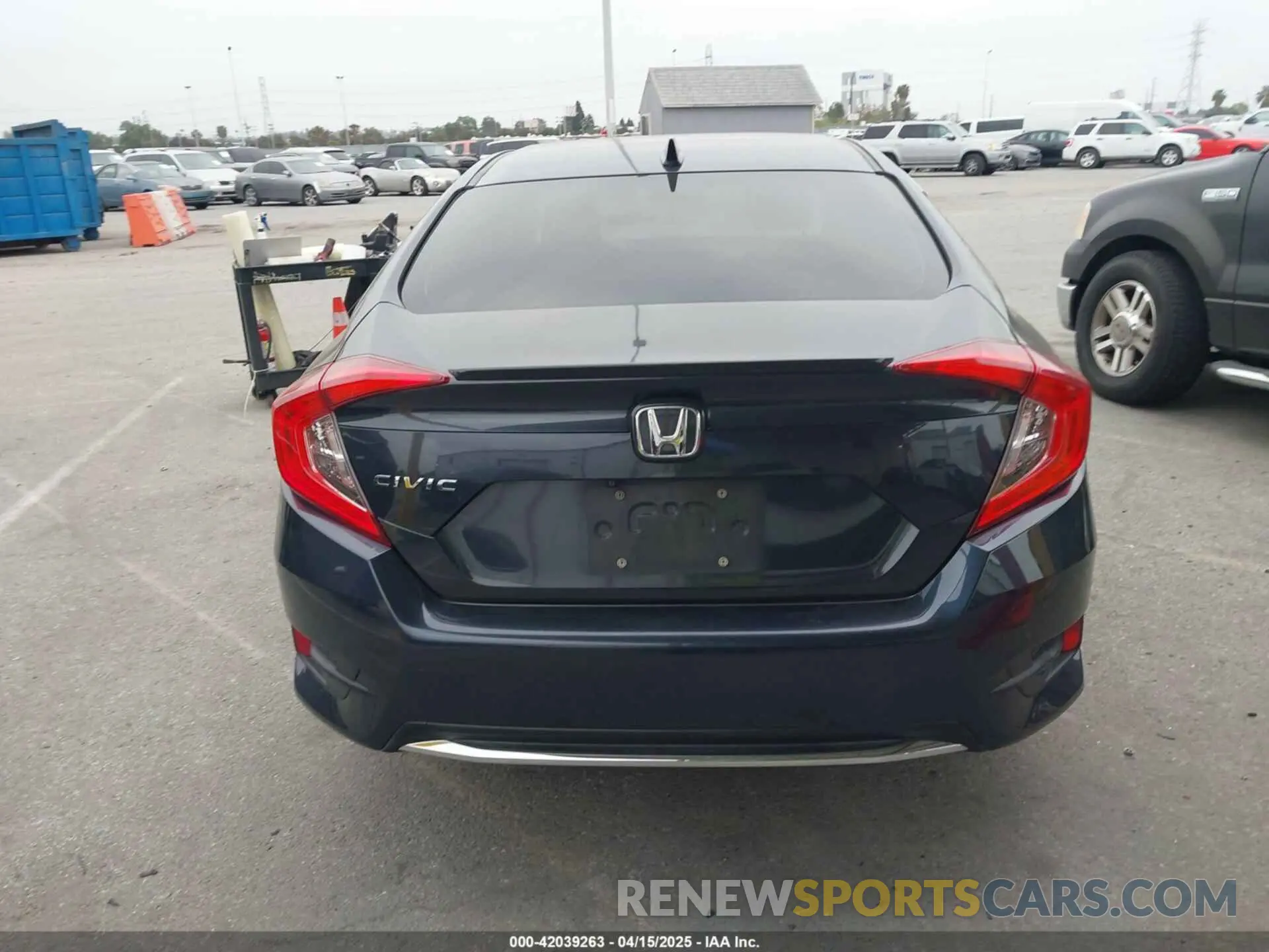 16 Фотография поврежденного автомобиля JHMFC1F3XKX014103 HONDA CIVIC 2019