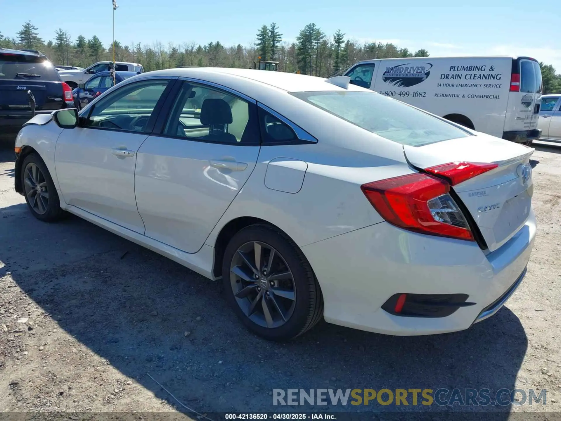 3 Photograph of a damaged car JHMFC1F72KX008959 HONDA CIVIC 2019