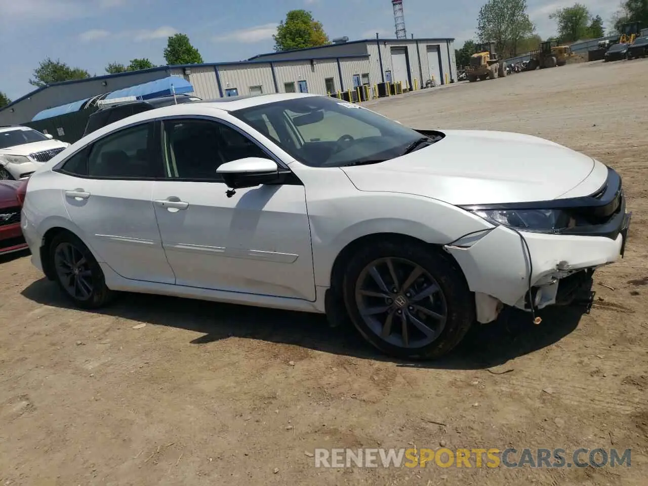 4 Photograph of a damaged car JHMFC1F78KX008965 HONDA CIVIC 2019