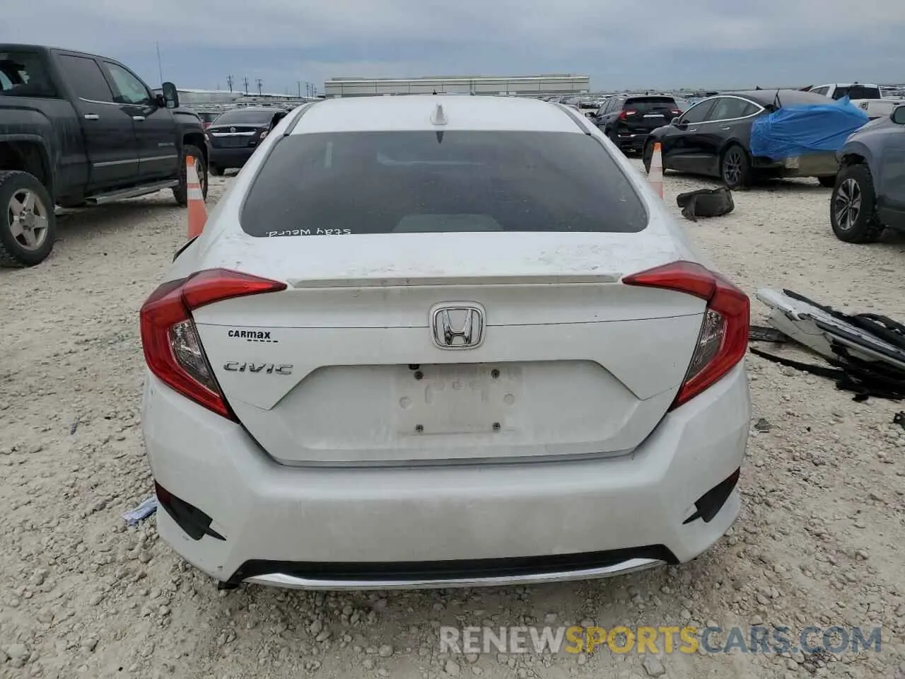 6 Фотография поврежденного автомобиля JHMFC1F7XKX004139 HONDA CIVIC 2019