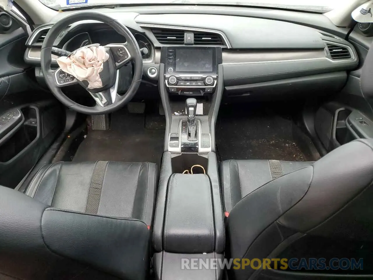8 Фотография поврежденного автомобиля JHMFC1F7XKX004139 HONDA CIVIC 2019