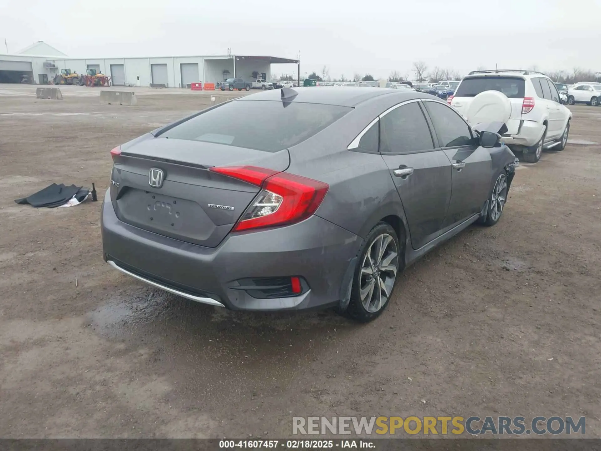 4 Фотография поврежденного автомобиля JHMFC1F91KX002281 HONDA CIVIC 2019