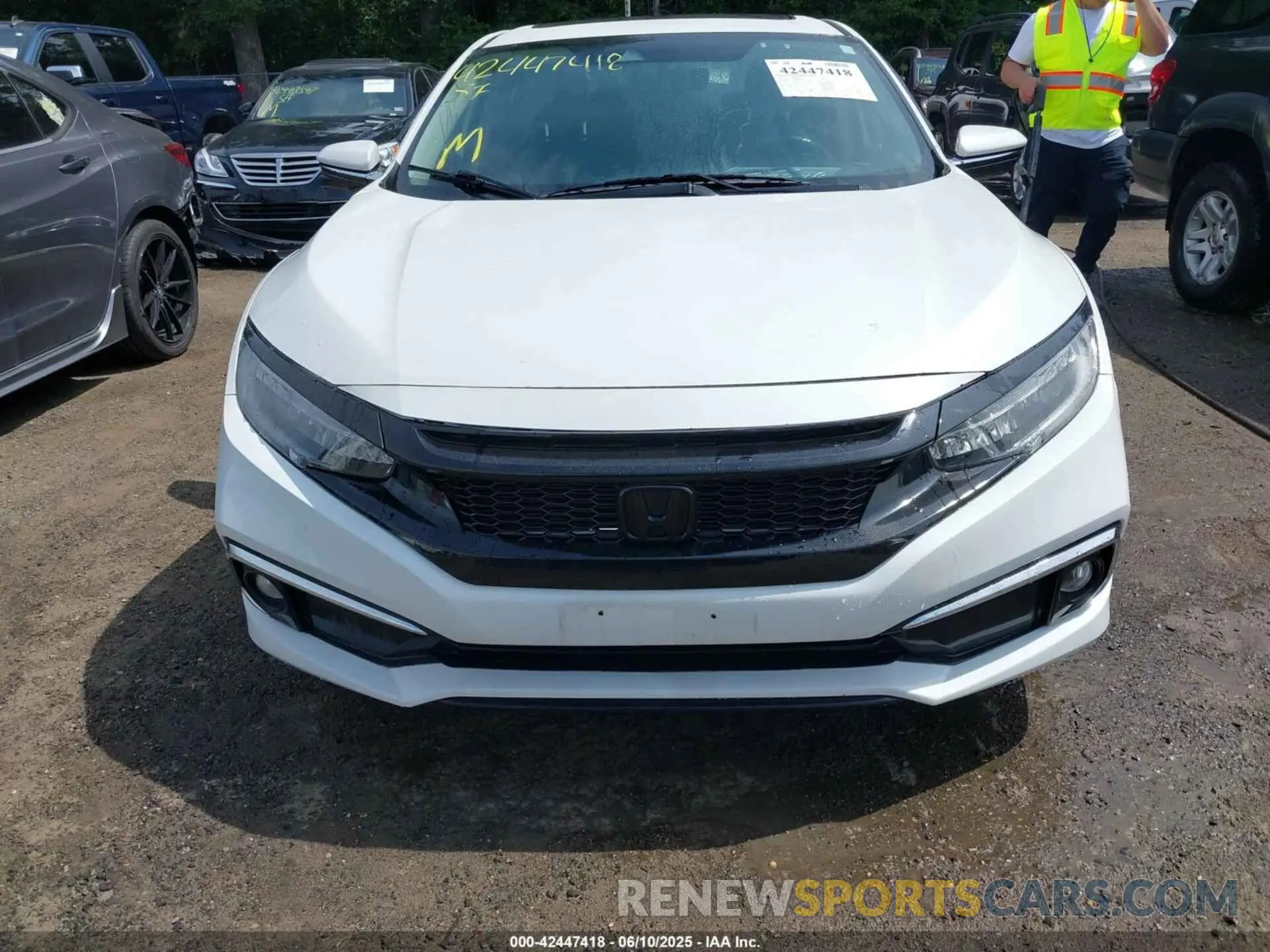13 Photograph of a damaged car JHMFC1F98KX013097 HONDA CIVIC 2019