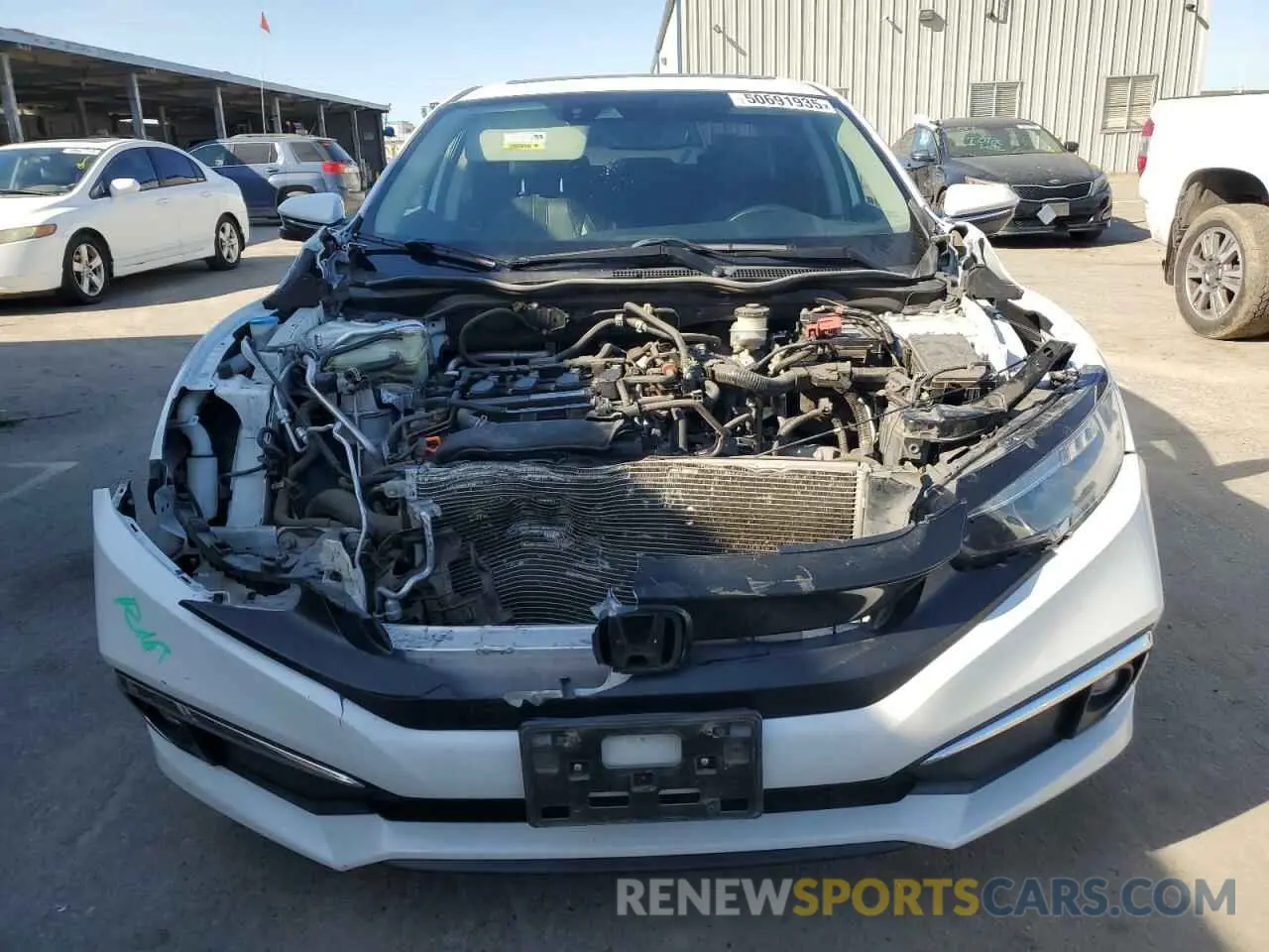 5 Photograph of a damaged car JHMFC1F99KX008300 HONDA CIVIC 2019