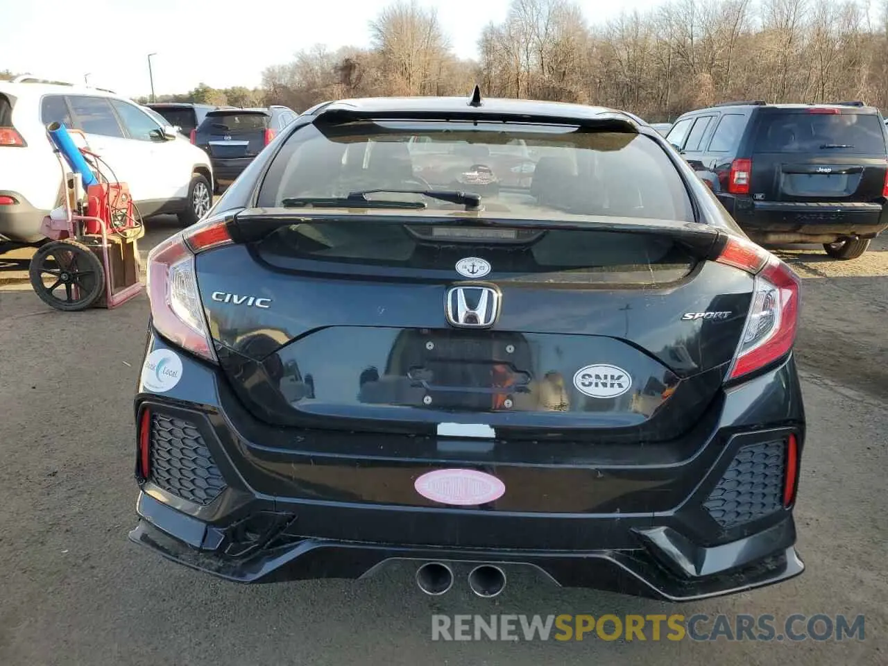 6 Photograph of a damaged car SHHFK7G45KU222106 HONDA CIVIC 2019