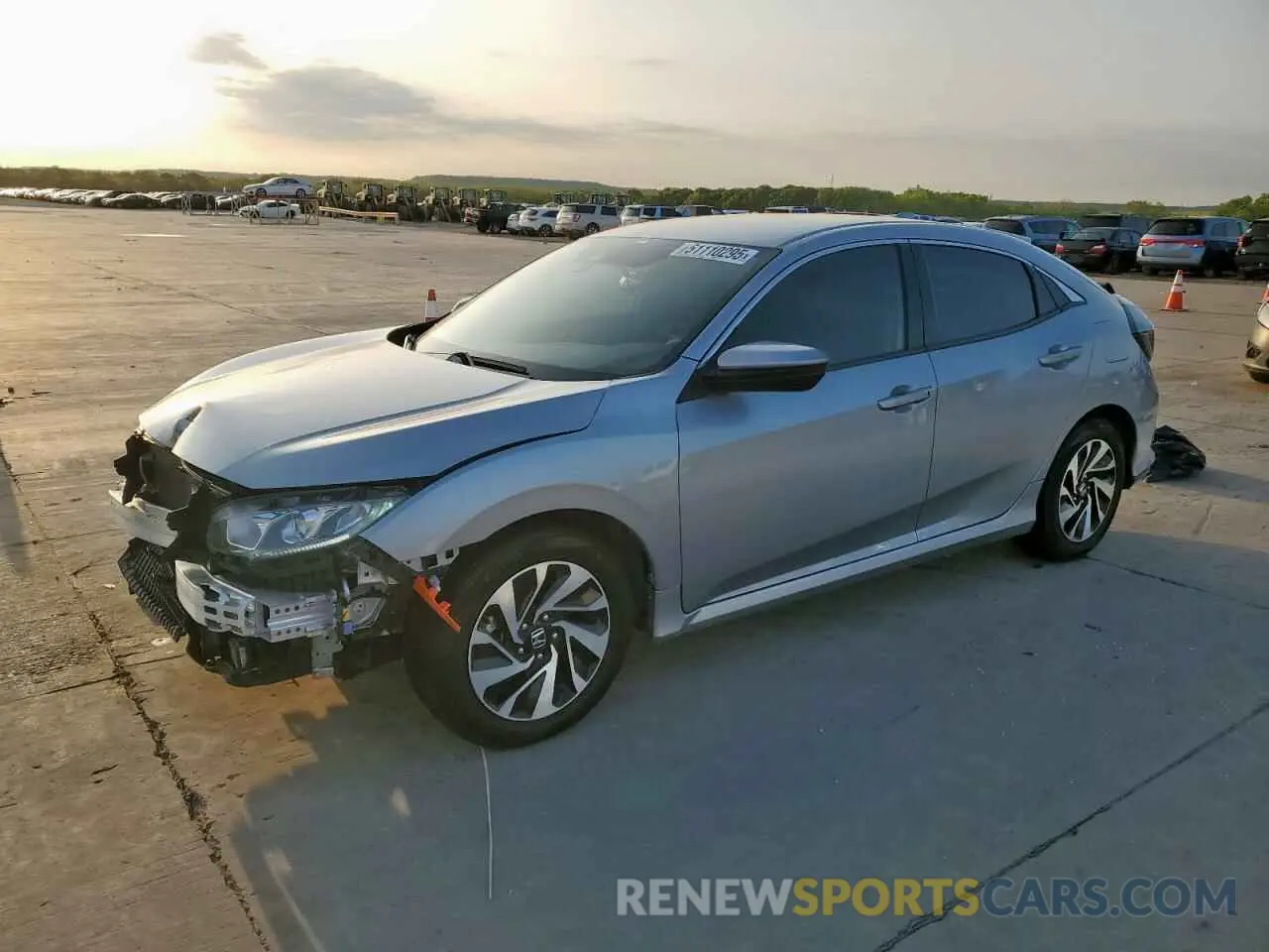 1 Фотография поврежденного автомобиля SHHFK7H35KU214464 HONDA CIVIC 2019