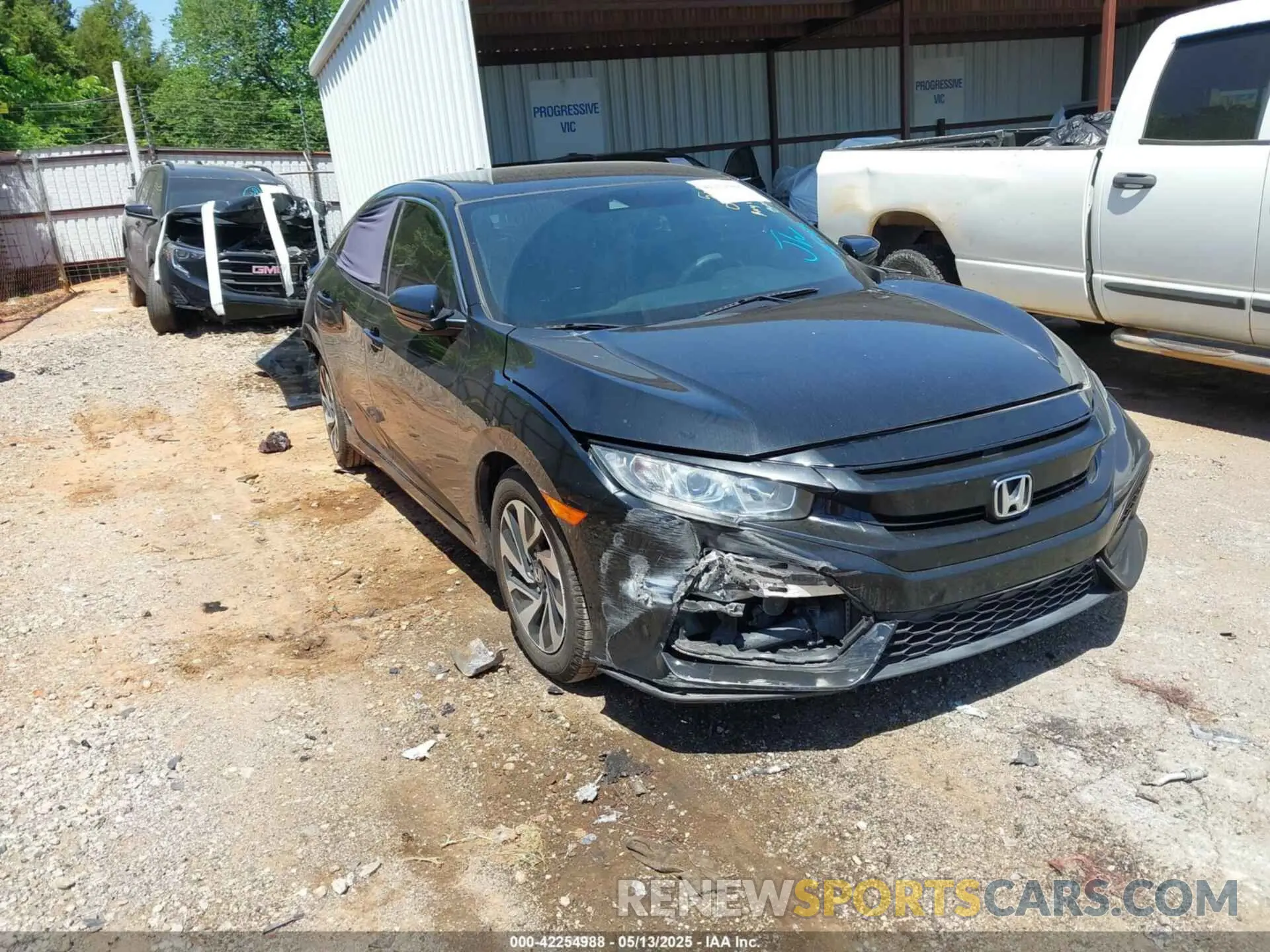 1 Фотография поврежденного автомобиля SHHFK7H35KU227926 HONDA CIVIC 2019