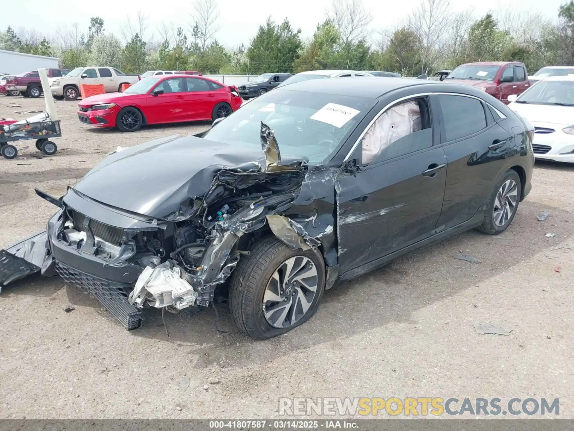 2 Photograph of a damaged car SHHFK7H36KU202730 HONDA CIVIC 2019