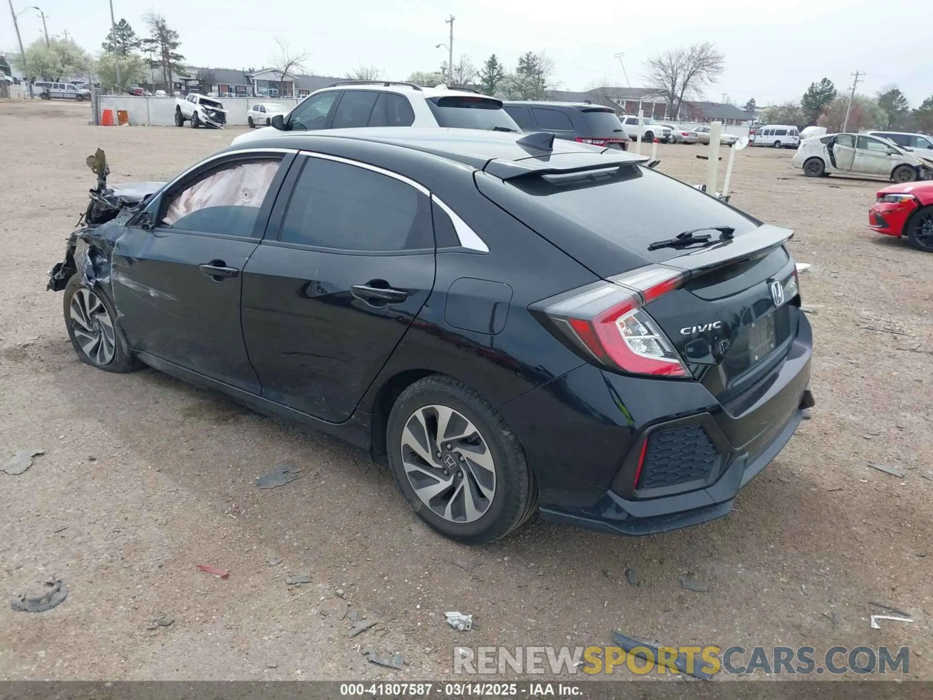 3 Photograph of a damaged car SHHFK7H36KU202730 HONDA CIVIC 2019