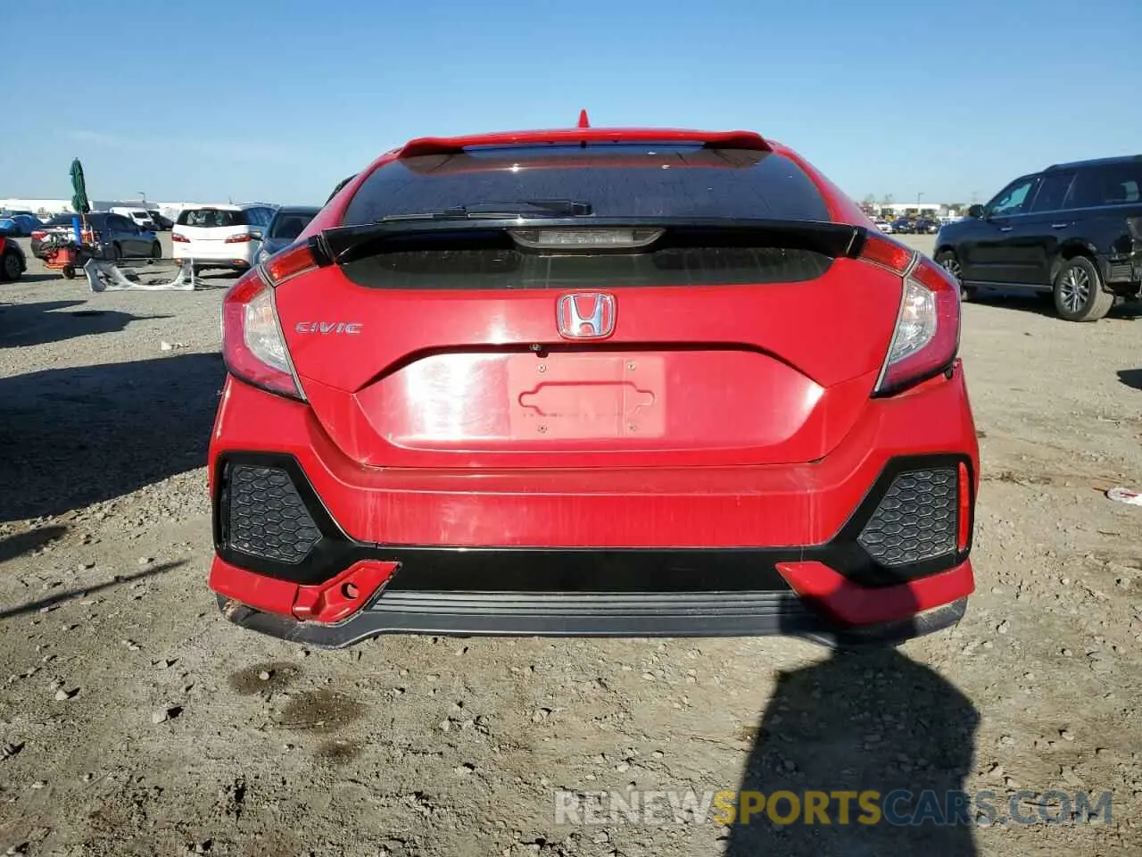 6 Фотография поврежденного автомобиля SHHFK7H37KU416643 HONDA CIVIC 2019
