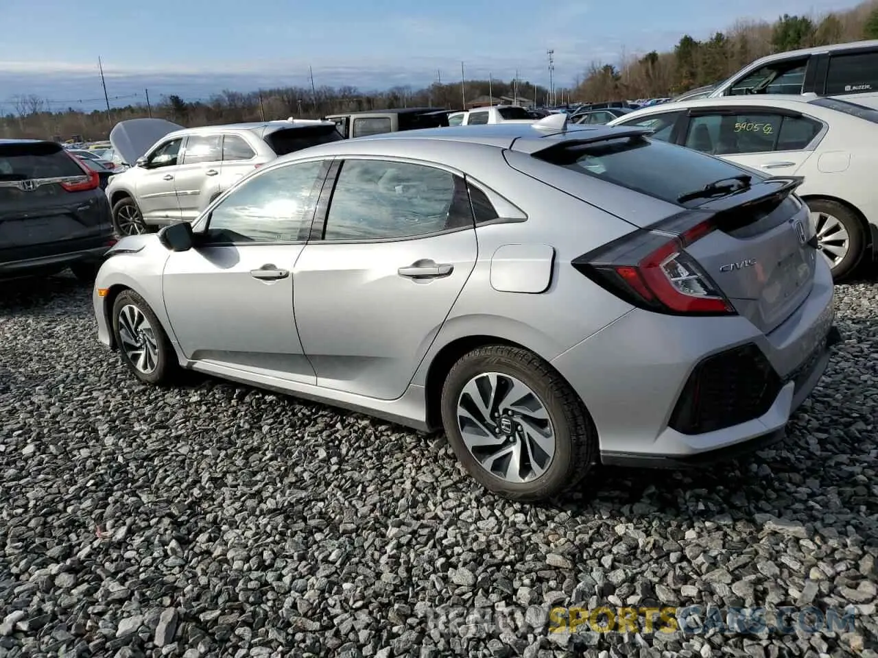 2 Фотография поврежденного автомобиля SHHFK7H39KU416076 HONDA CIVIC 2019