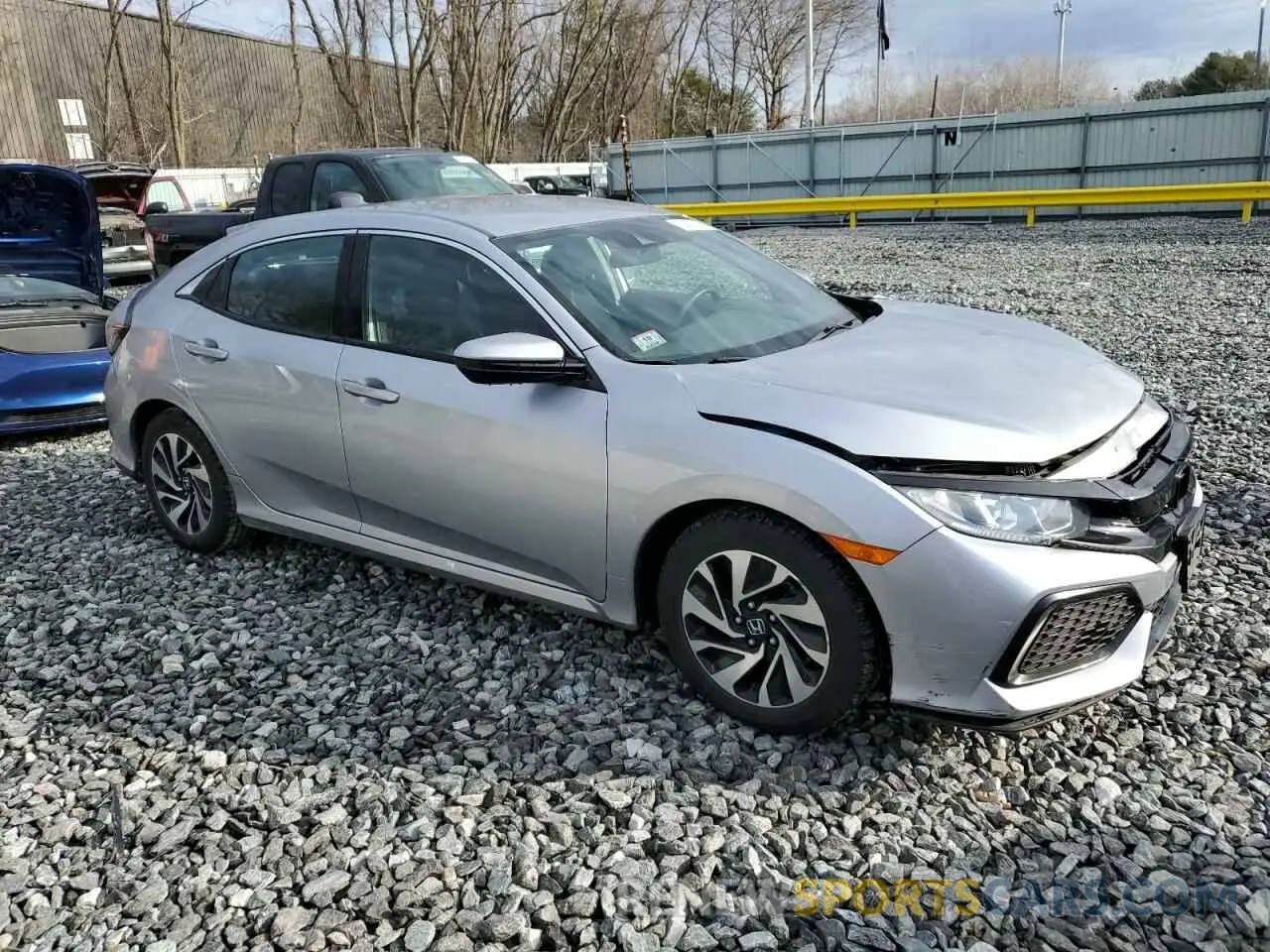 4 Фотография поврежденного автомобиля SHHFK7H39KU416076 HONDA CIVIC 2019