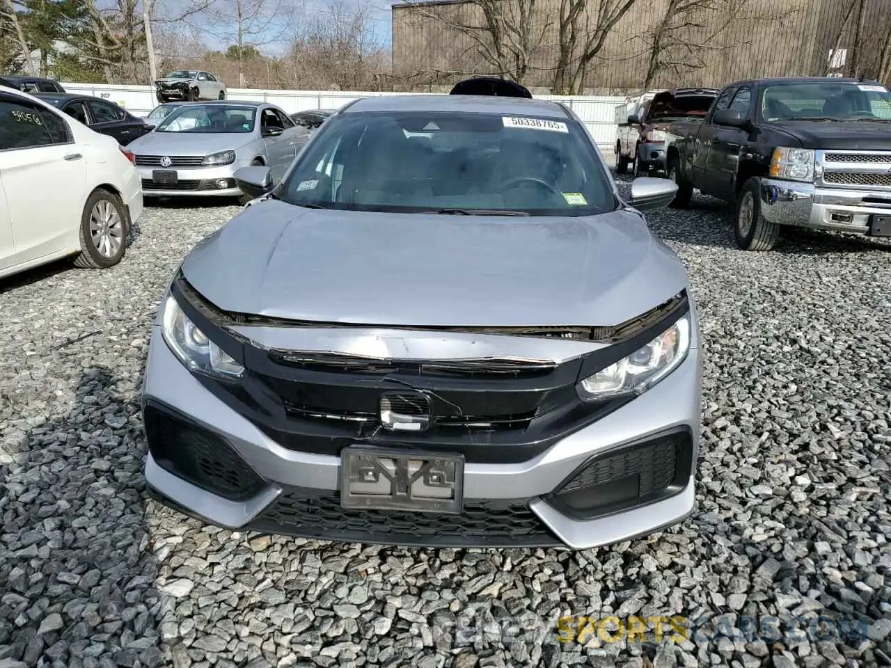 5 Фотография поврежденного автомобиля SHHFK7H39KU416076 HONDA CIVIC 2019