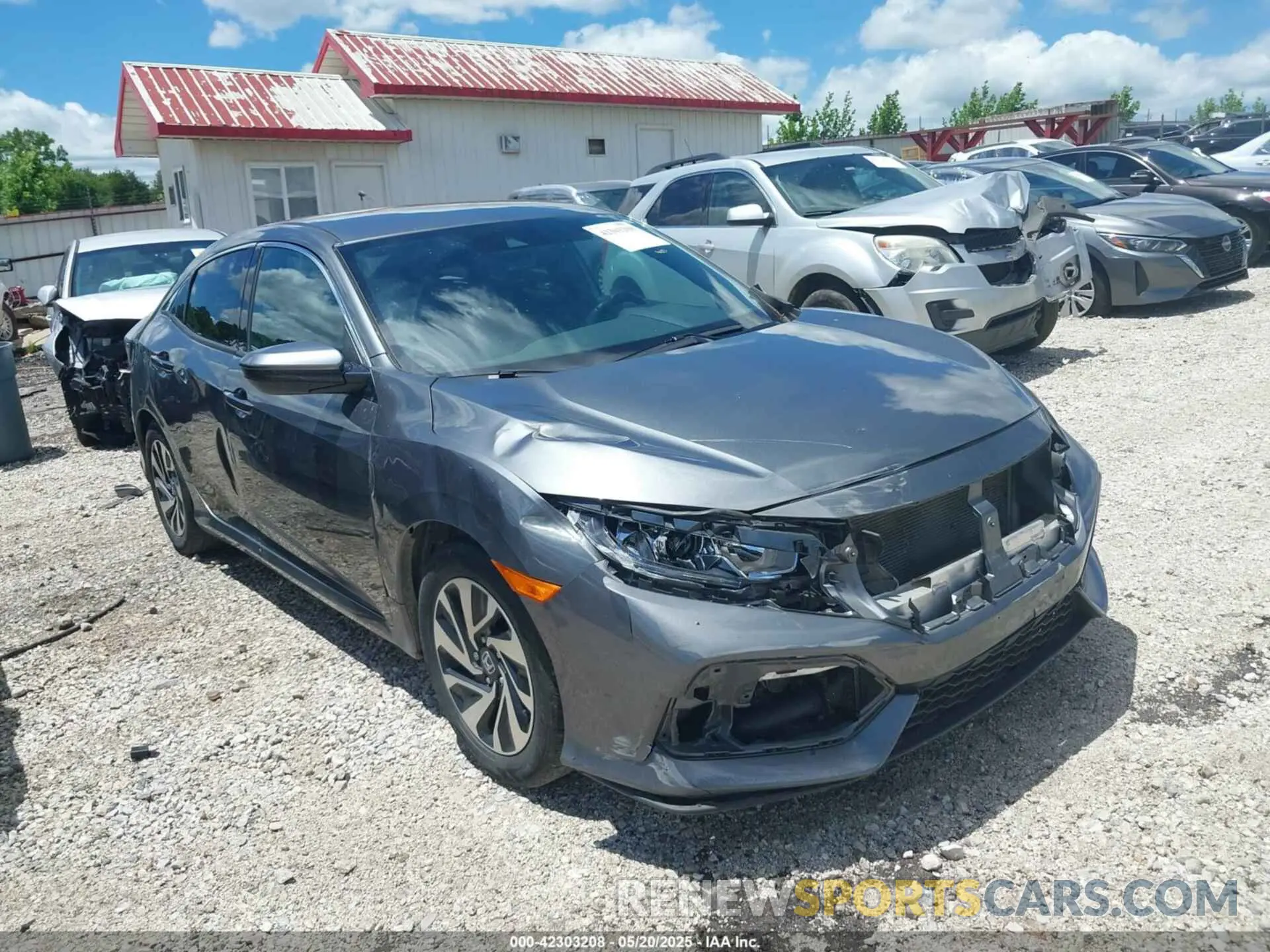 1 Фотография поврежденного автомобиля SHHFK7H3XKU420900 HONDA CIVIC 2019