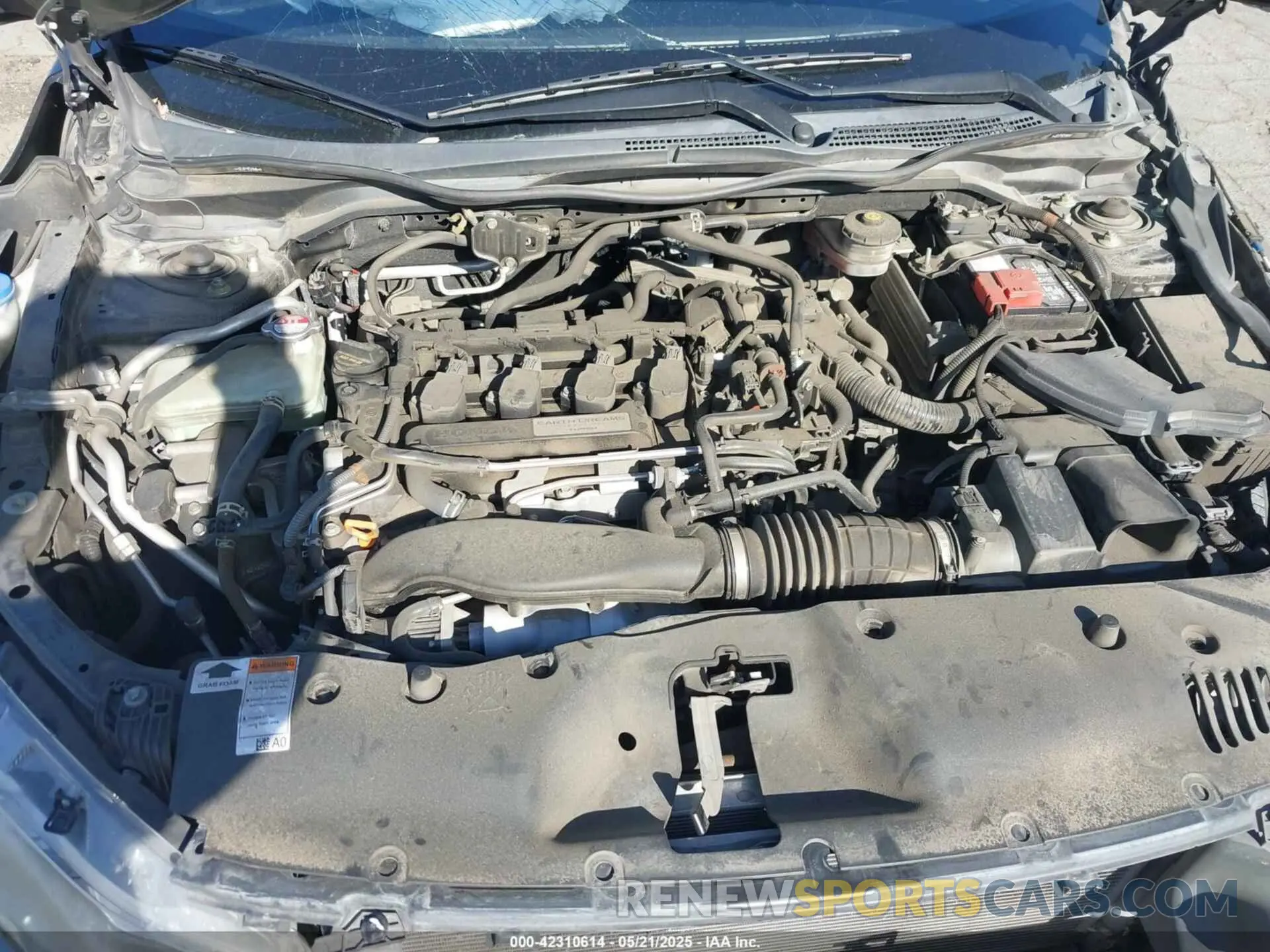 10 Фотография поврежденного автомобиля SHHFK7H40KU415472 HONDA CIVIC 2019