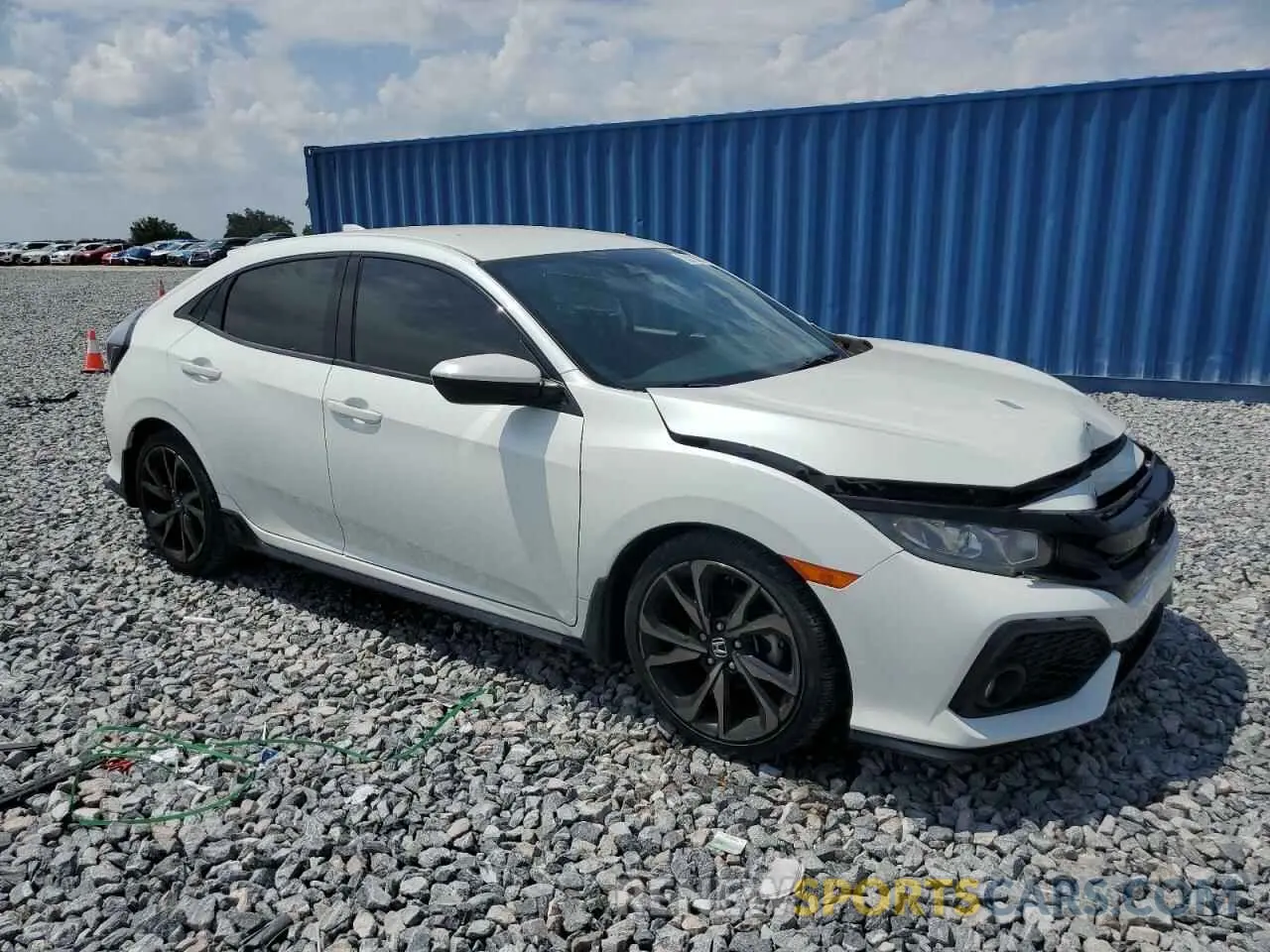 4 Фотография поврежденного автомобиля SHHFK7H41KU214812 HONDA CIVIC 2019