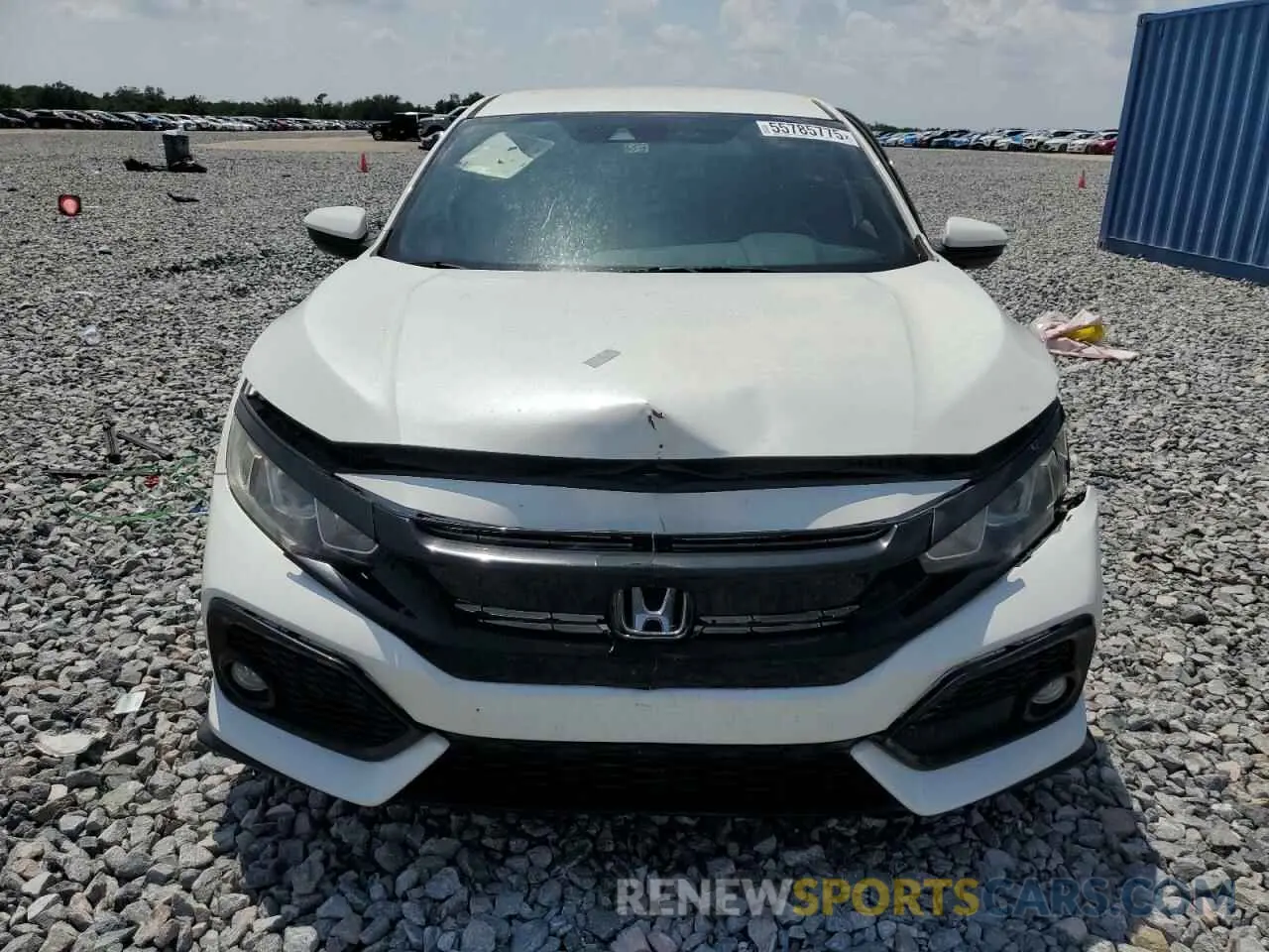 5 Фотография поврежденного автомобиля SHHFK7H41KU214812 HONDA CIVIC 2019