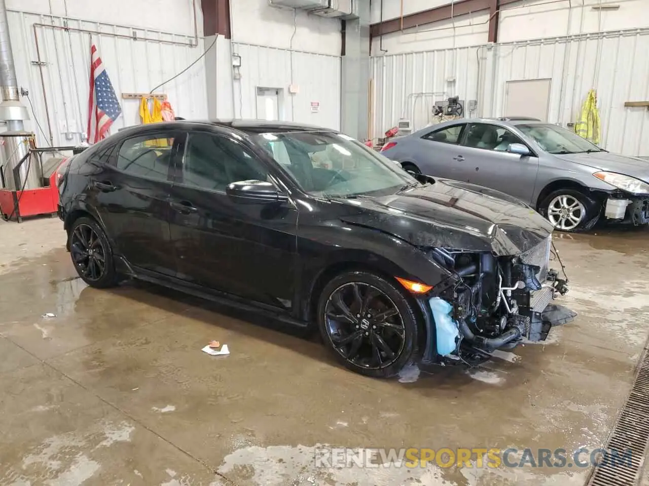 4 Фотография поврежденного автомобиля SHHFK7H42KU405333 HONDA CIVIC 2019