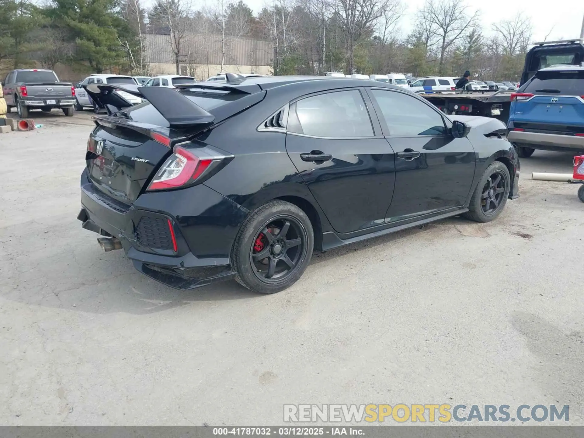 4 Фотография поврежденного автомобиля SHHFK7H42KU408491 HONDA CIVIC 2019