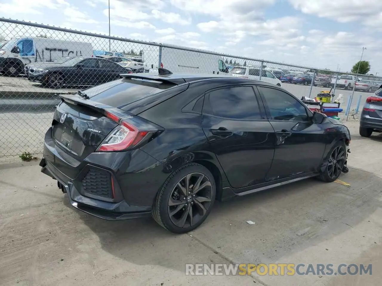 3 Photograph of a damaged car SHHFK7H42KU408796 HONDA CIVIC 2019