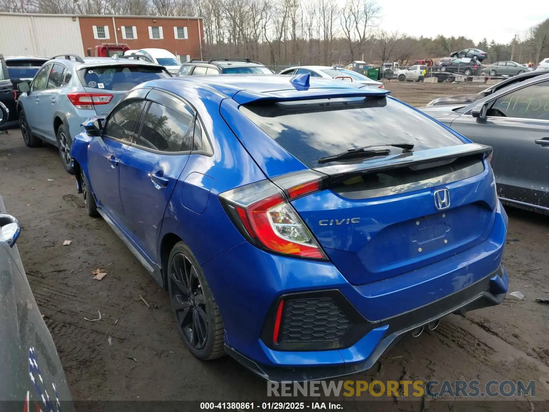 3 Photograph of a damaged car SHHFK7H42KU418891 HONDA CIVIC 2019