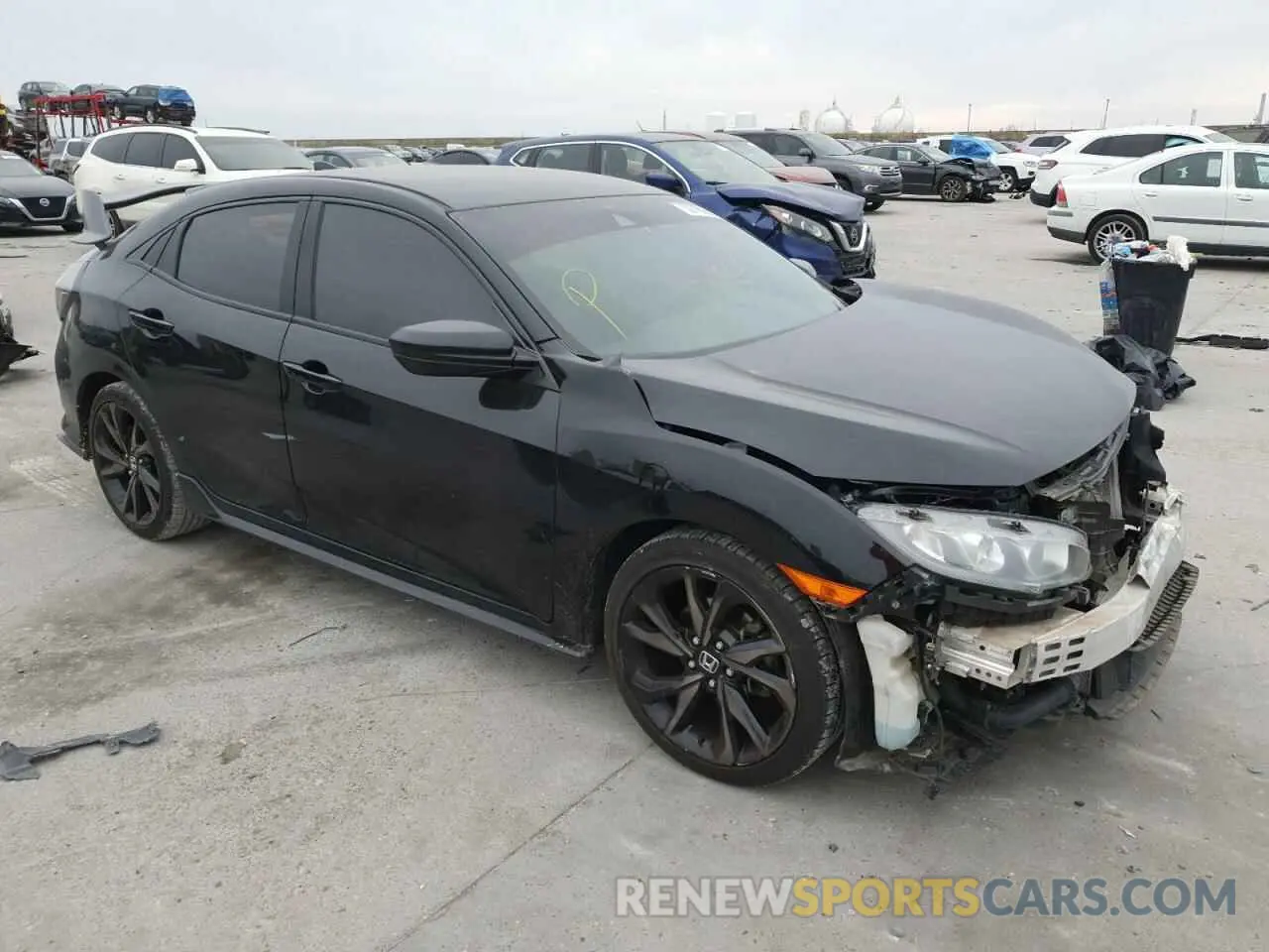 4 Photograph of a damaged car SHHFK7H43KU223074 HONDA CIVIC 2019